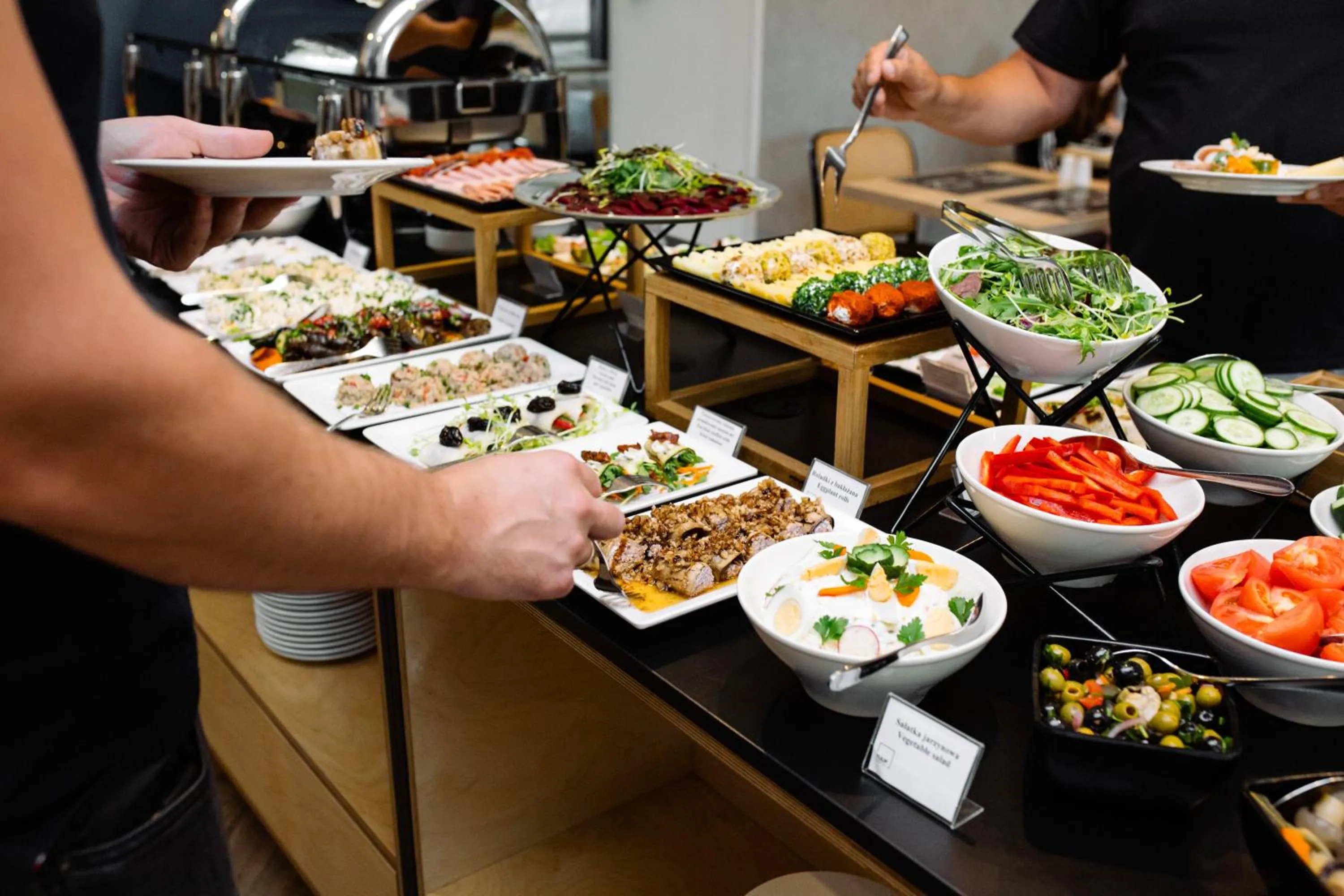 Restaurant/places to eat in Hotel Tulip Residences Warsaw Targowa