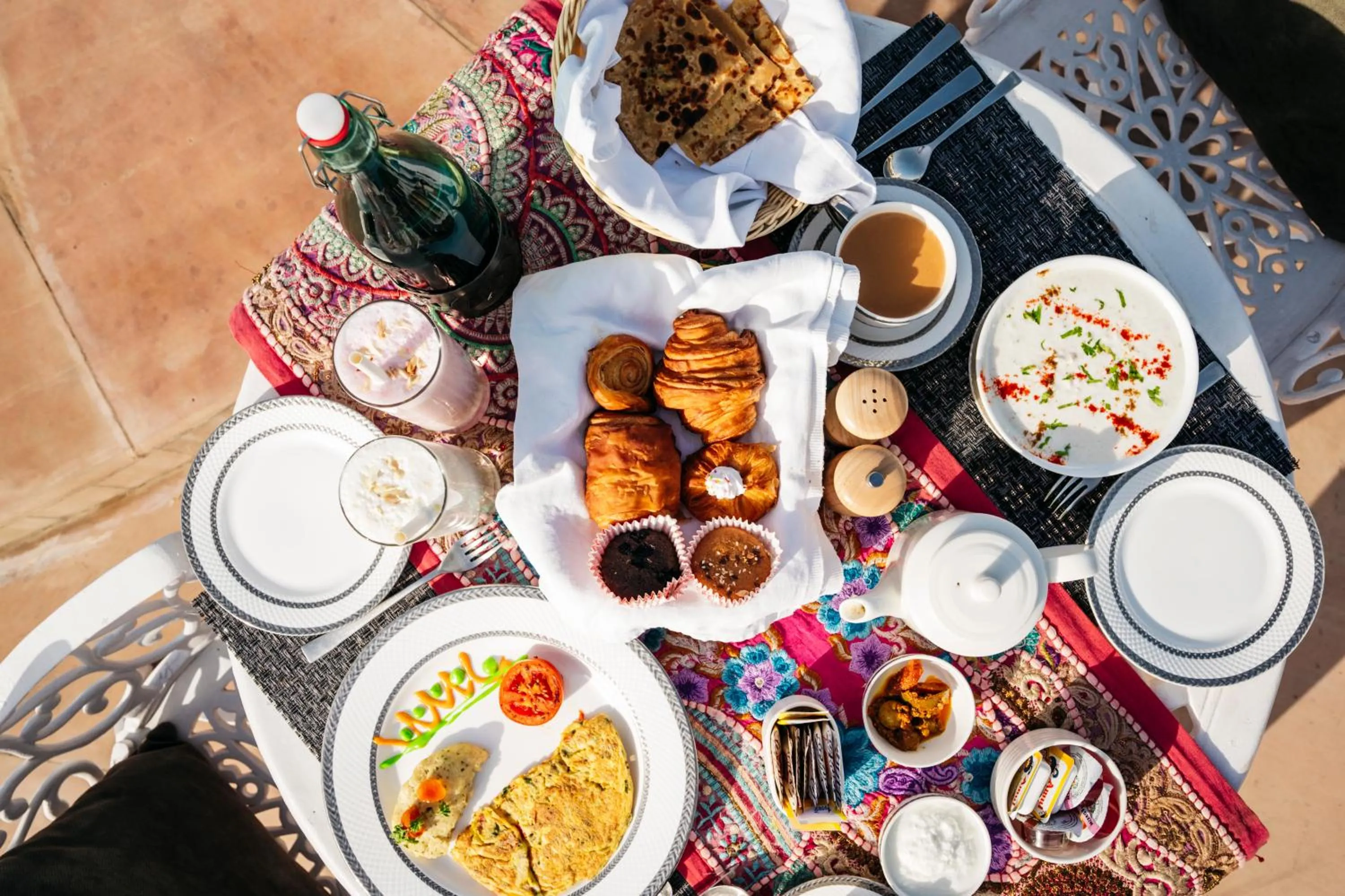 Food close-up in WelcomHeritage Cheetahgarh Resort & Spa