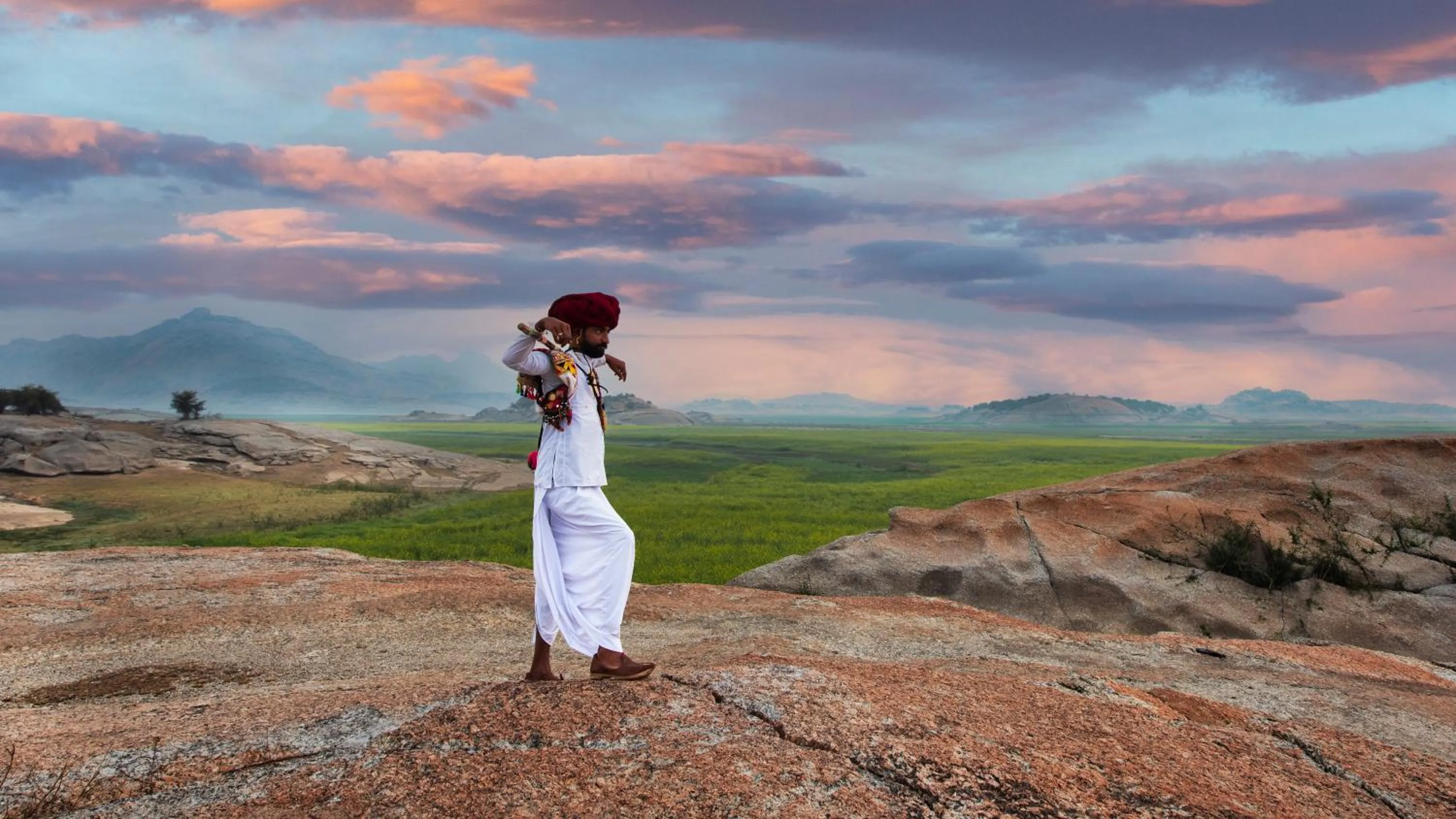 Natural landscape in WelcomHeritage Cheetahgarh Resort & Spa
