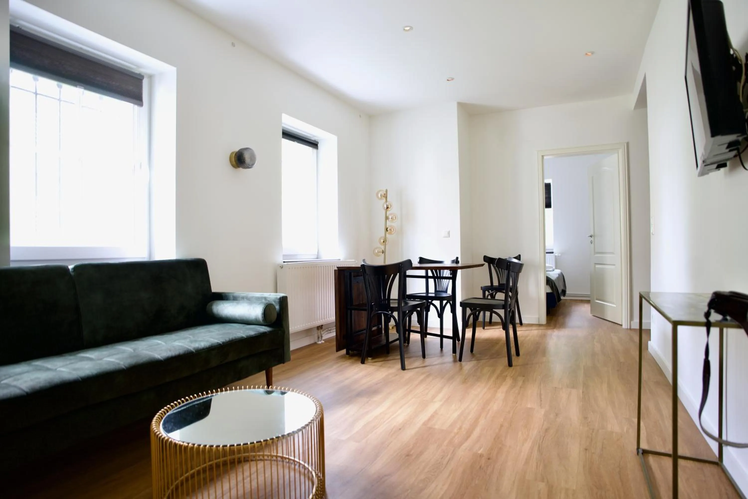 Seating area in Apartments Les Jardins