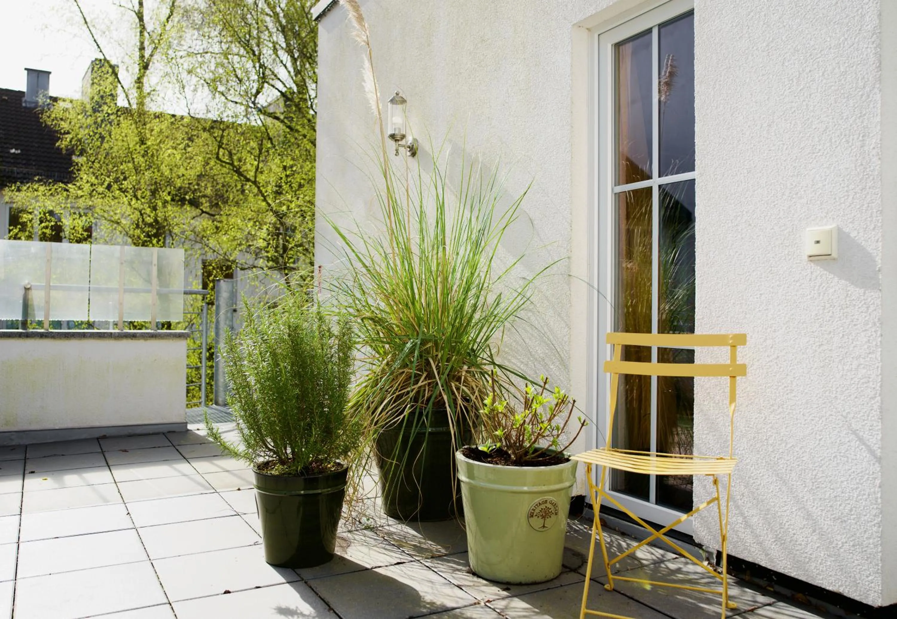 Balcony/Terrace in Apartments Les Jardins