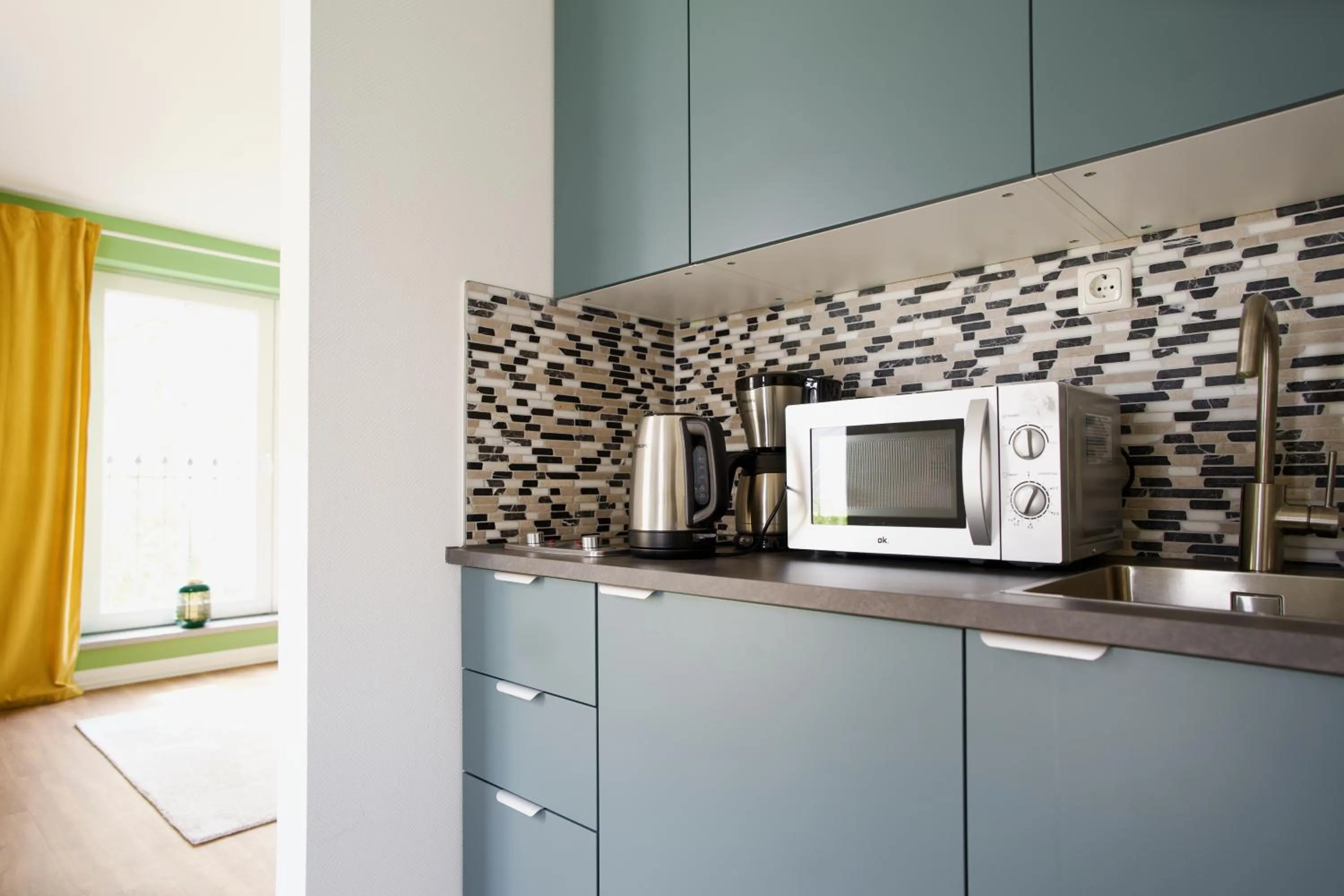 Coffee/tea facilities in Apartments Les Jardins