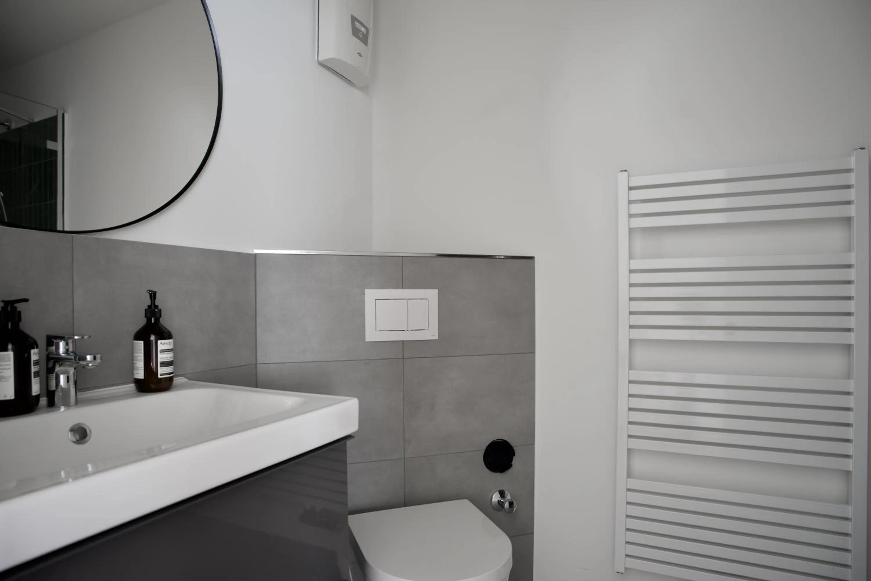 Bathroom in Apartments Les Jardins