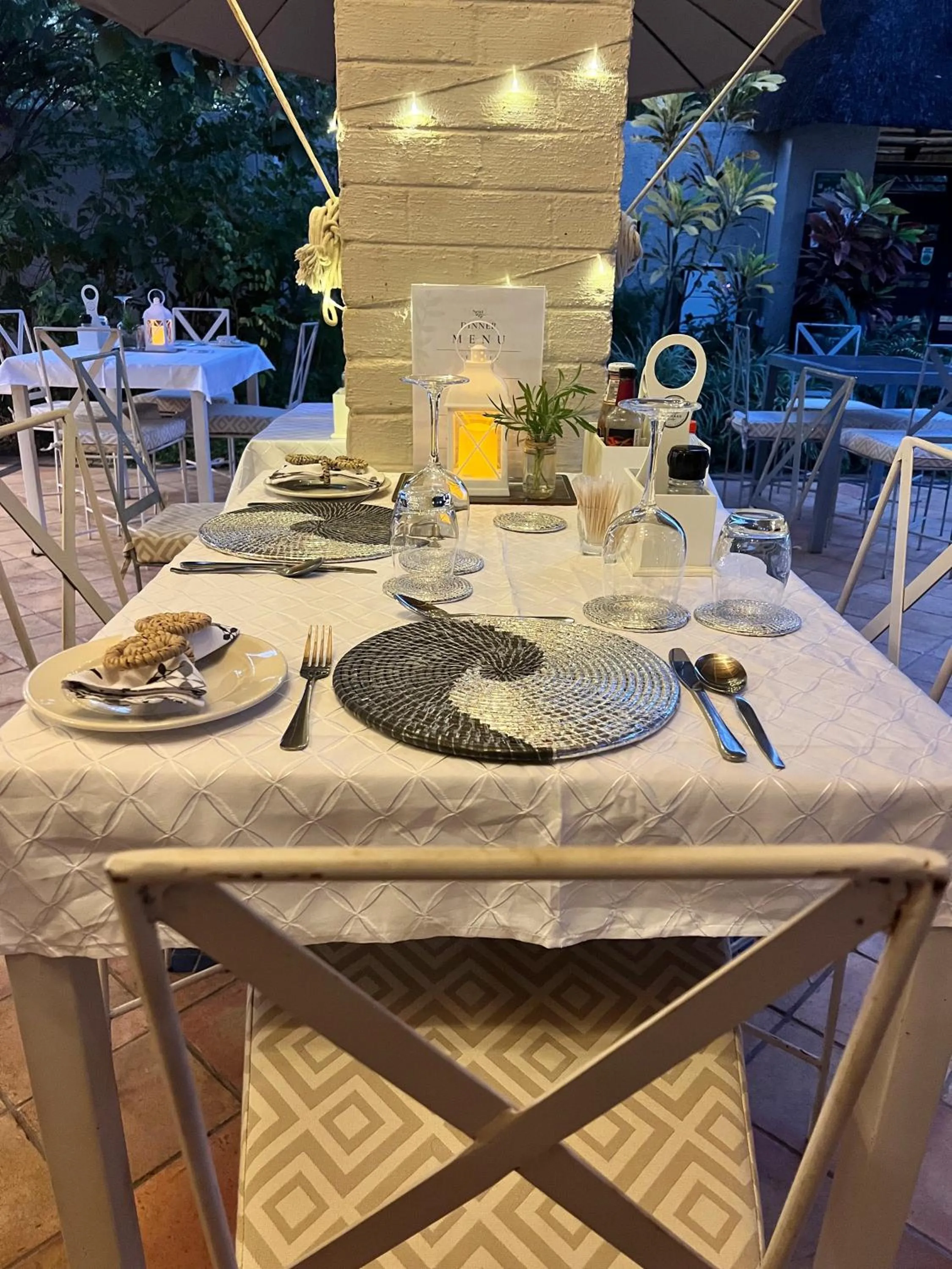 Patio in Pamarah Lodge