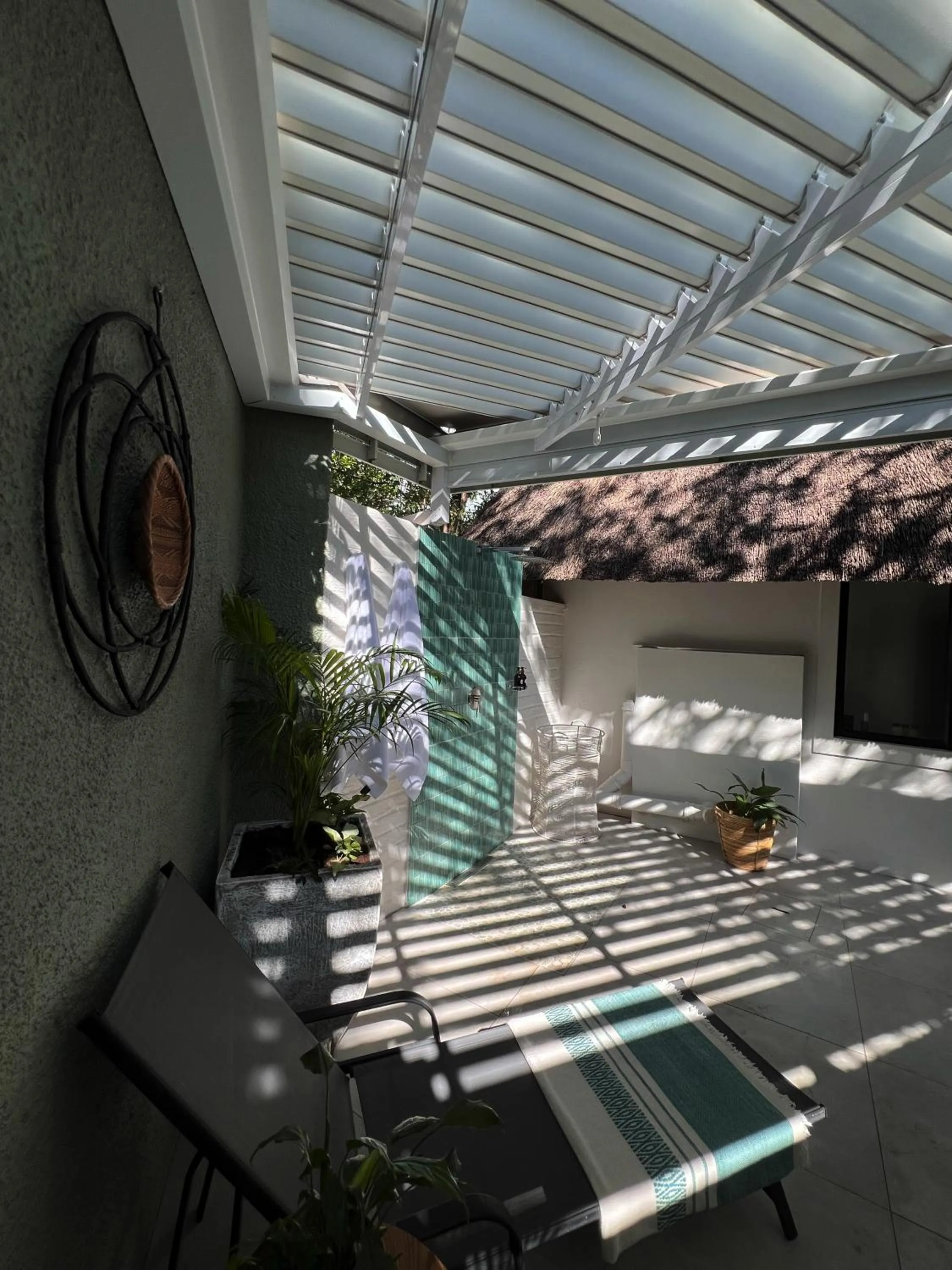 Shower in Pamarah Lodge