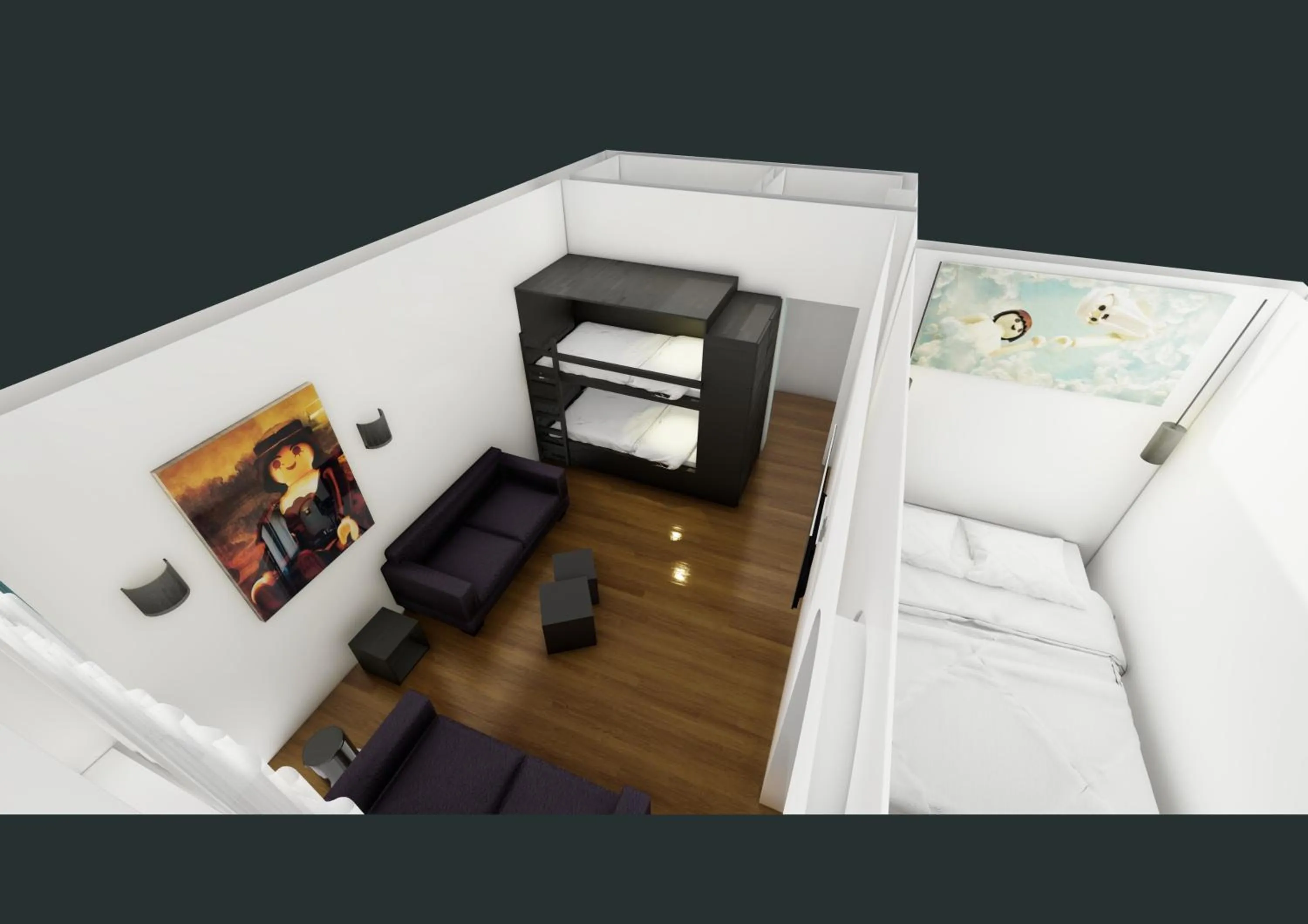 Photo of the whole room, Bed in Hotel Knorz