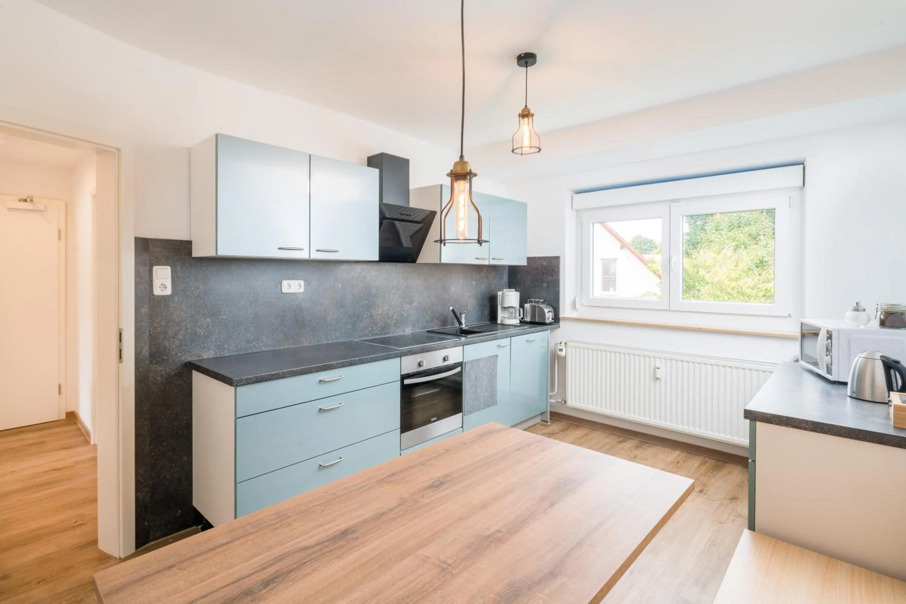 Kitchen or kitchenette in Hotel Knorz