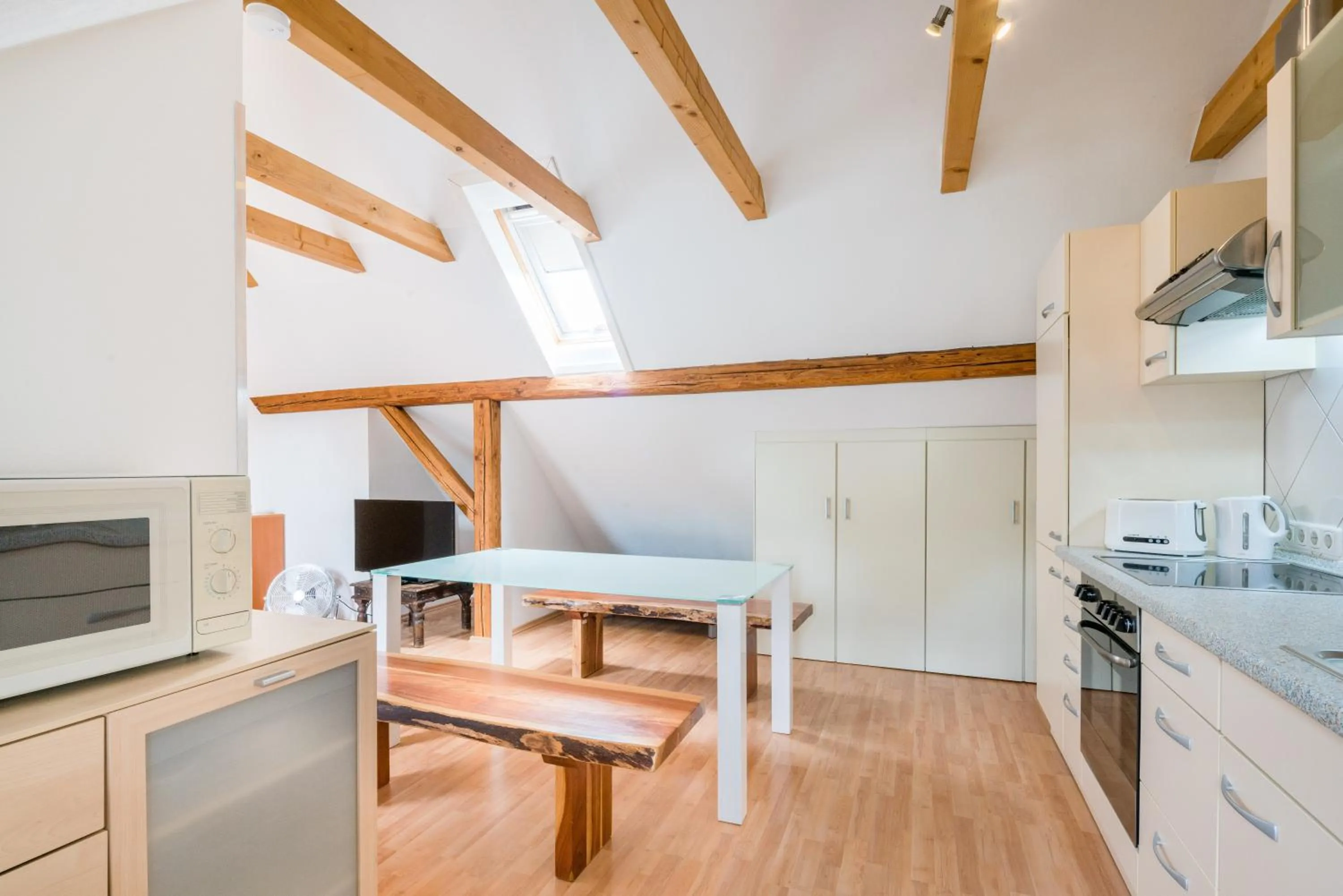 Kitchen or kitchenette in Hotel Knorz