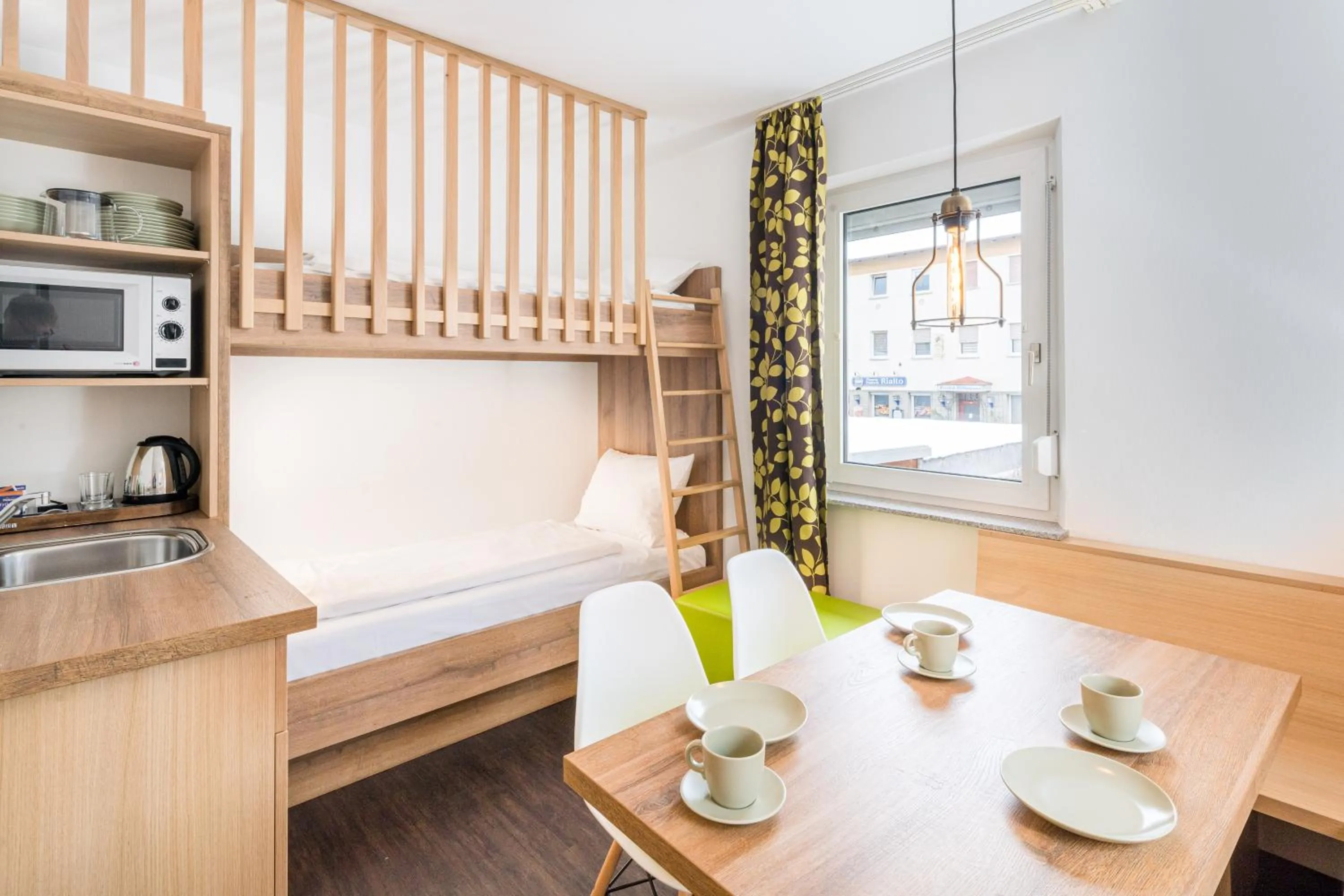 Kitchen or kitchenette in Hotel Knorz