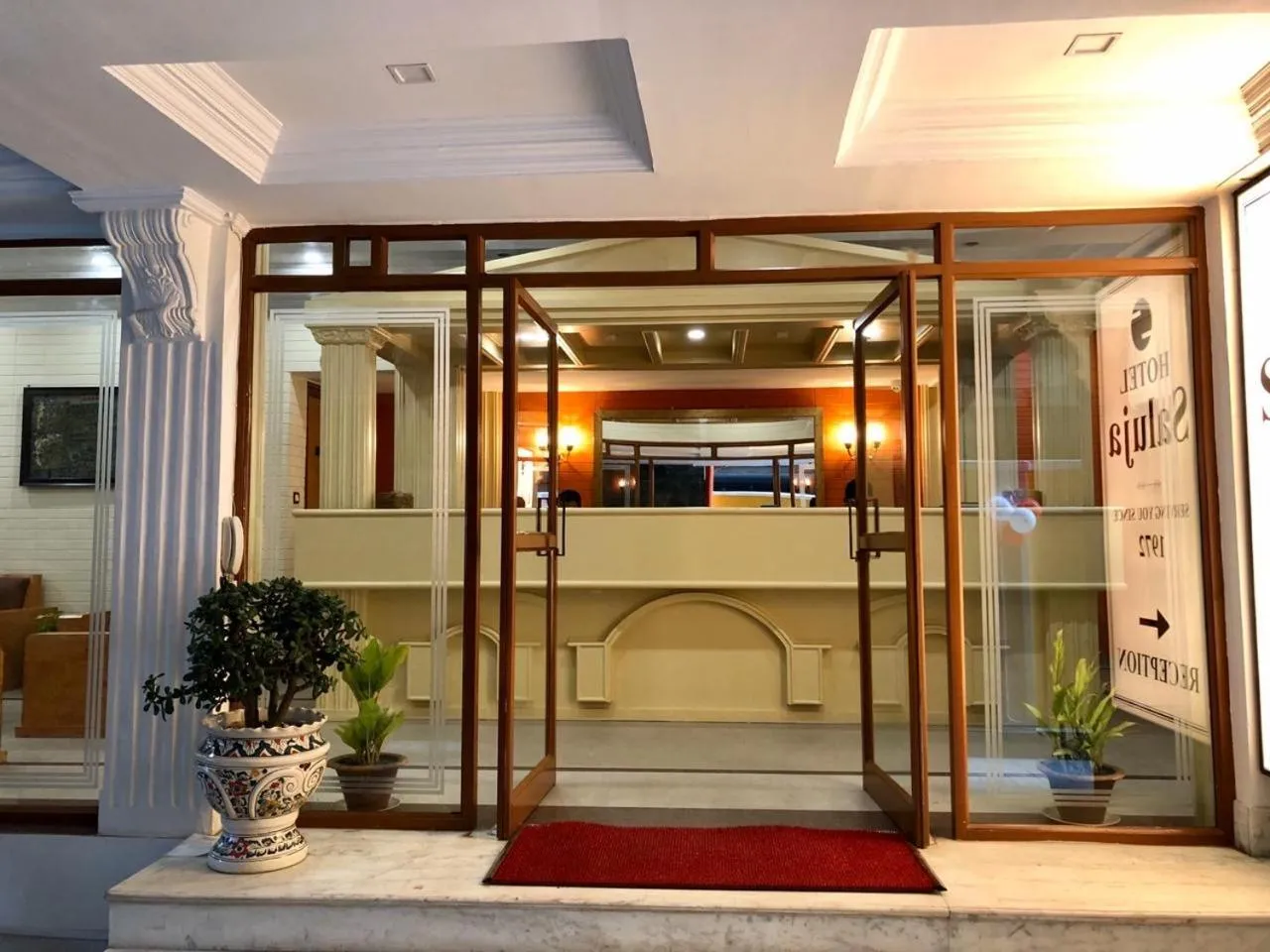 Property building in Hotel Saluja