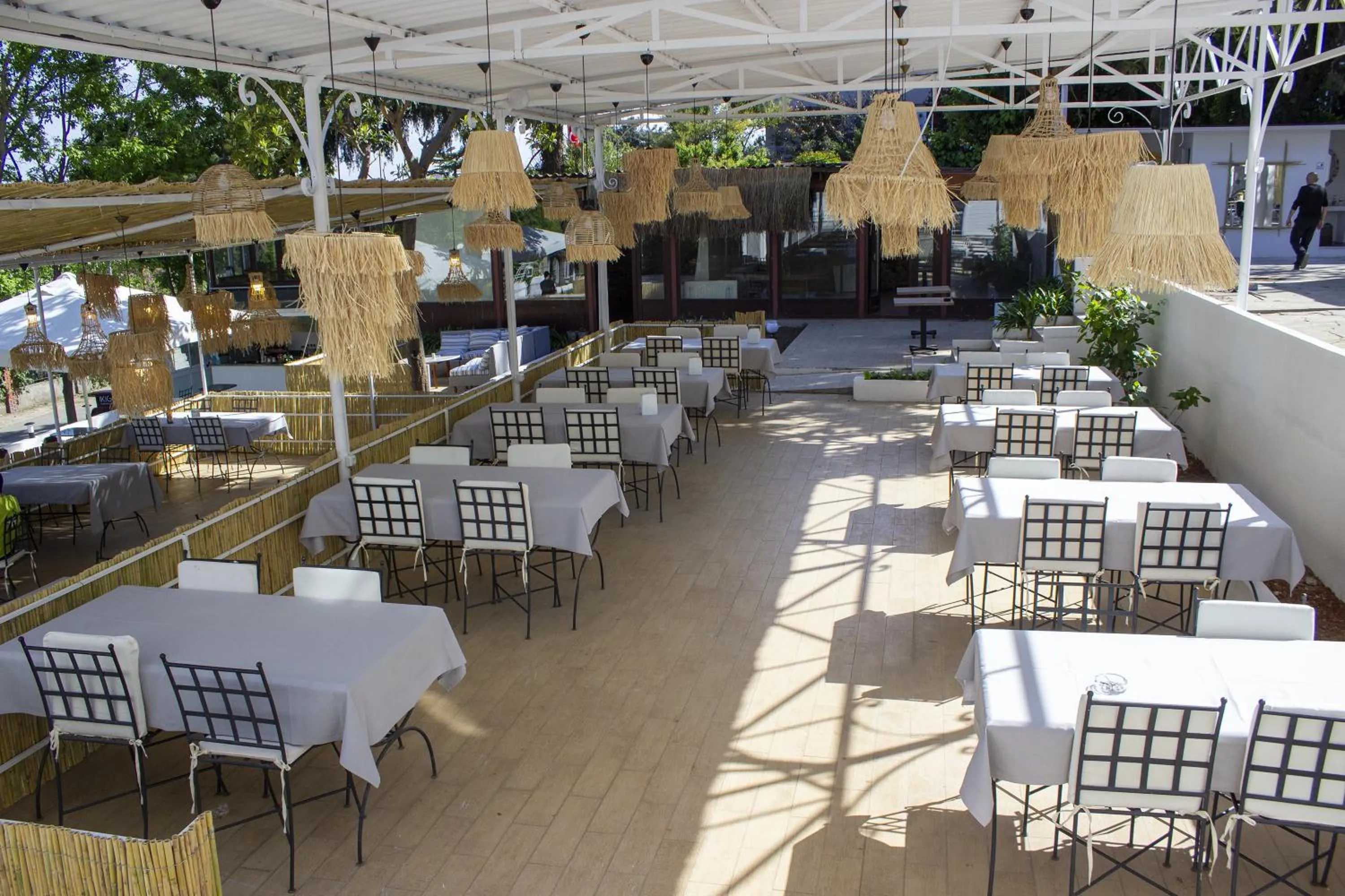 Restaurant/places to eat in Ikigai Hotel Villa Rıfat