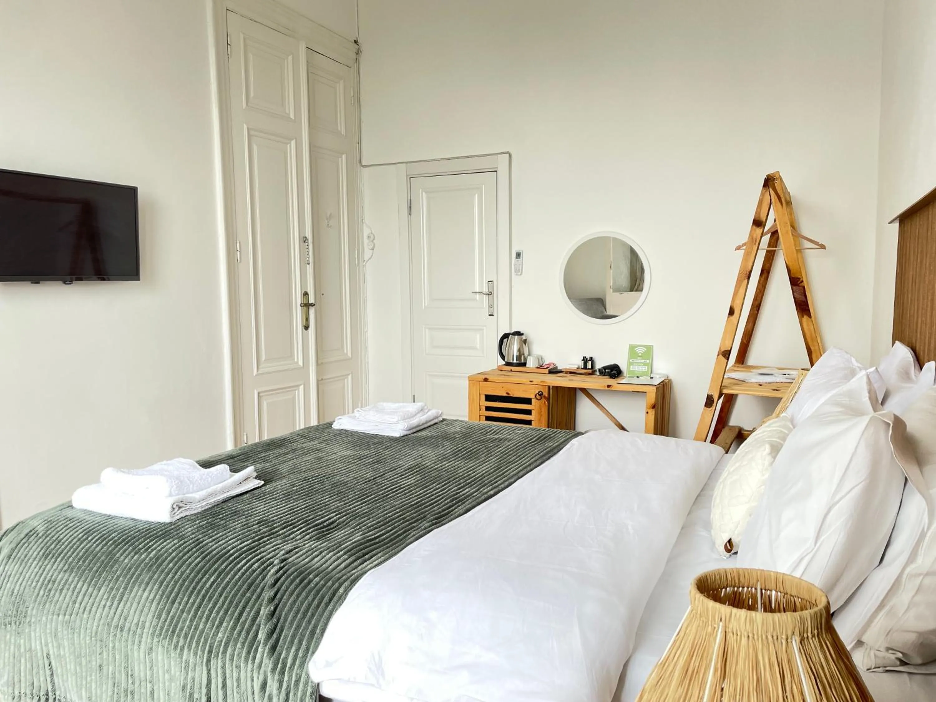 Bed in Ikigai Hotel Villa Rıfat