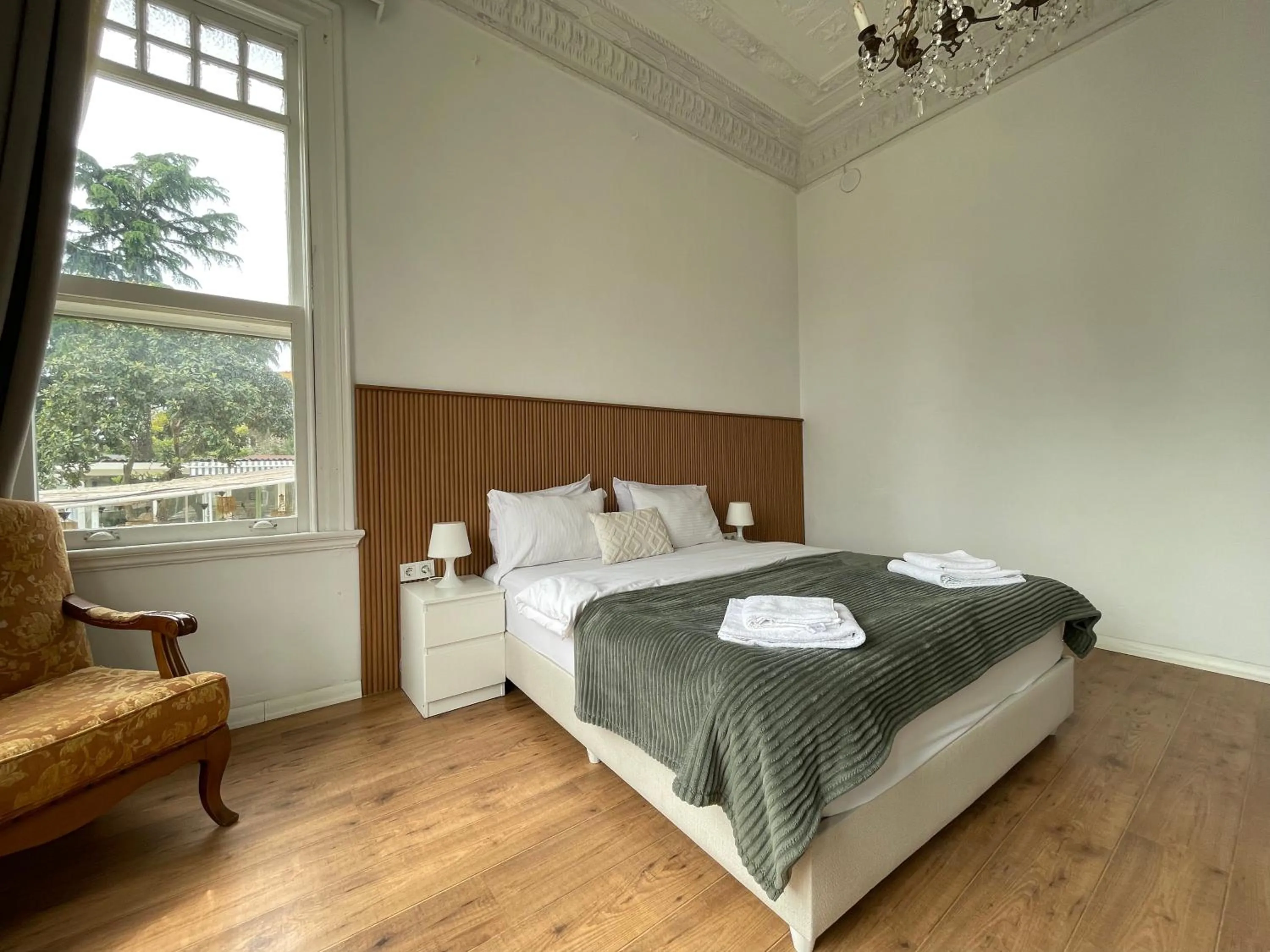 Bed in Ikigai Hotel Villa Rıfat