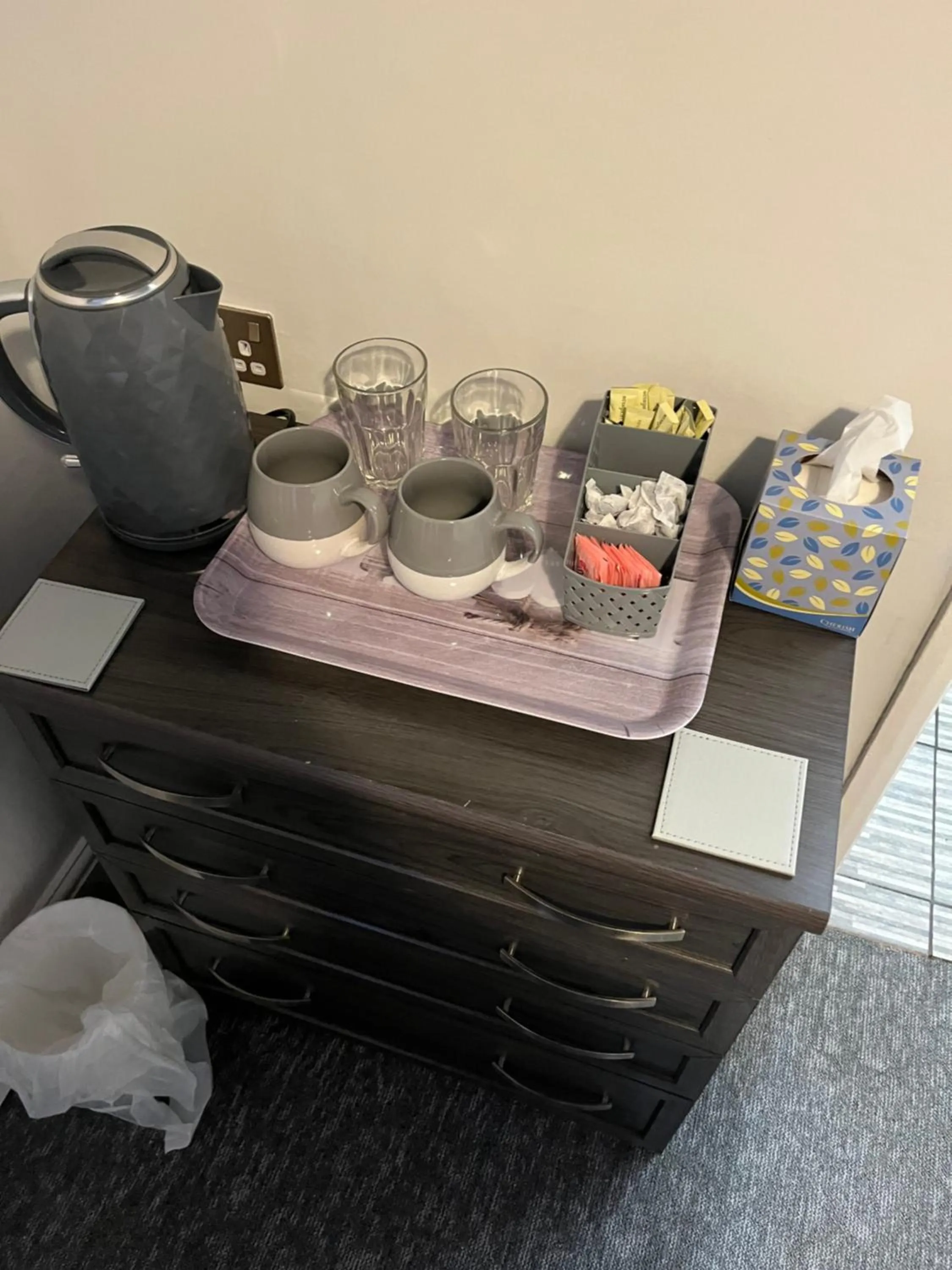 Coffee/tea facilities in roosevelt lodge