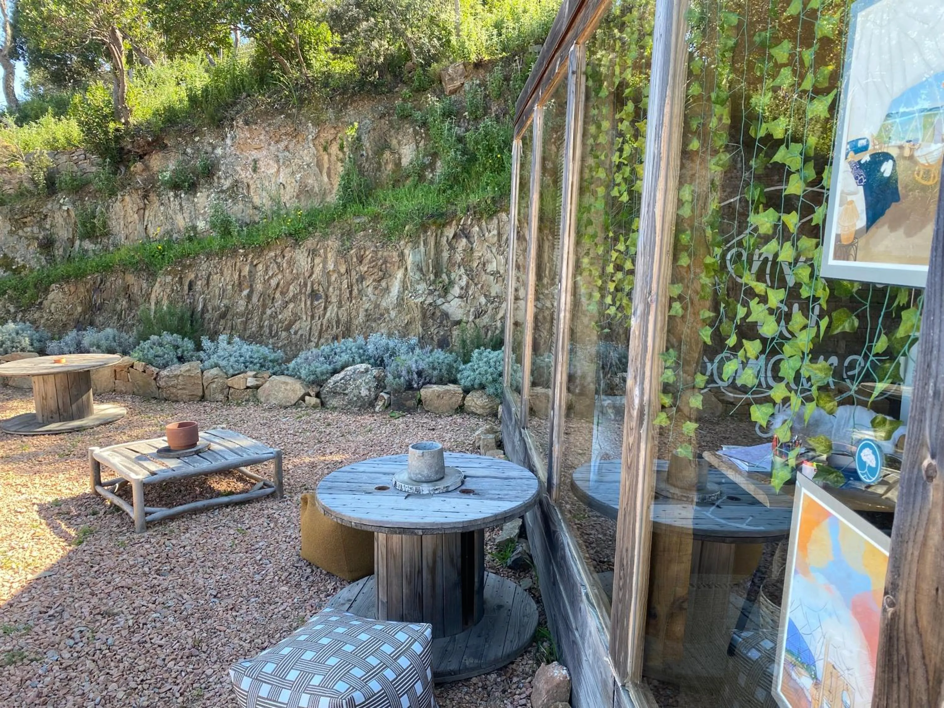 Garden in Domaine de Sonia - Logements éco-insolites