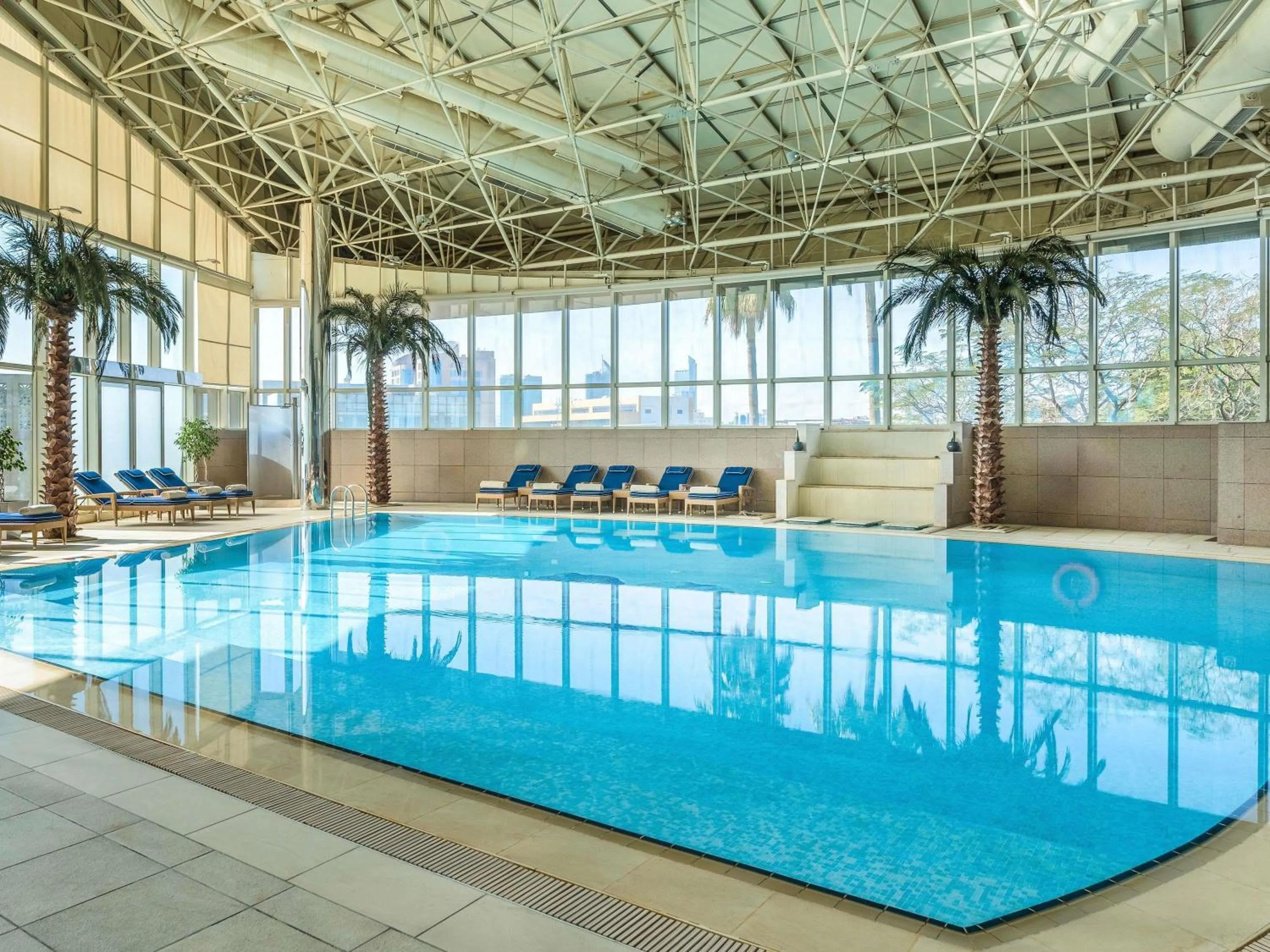 Pool view in Mövenpick Hotel Al Khobar