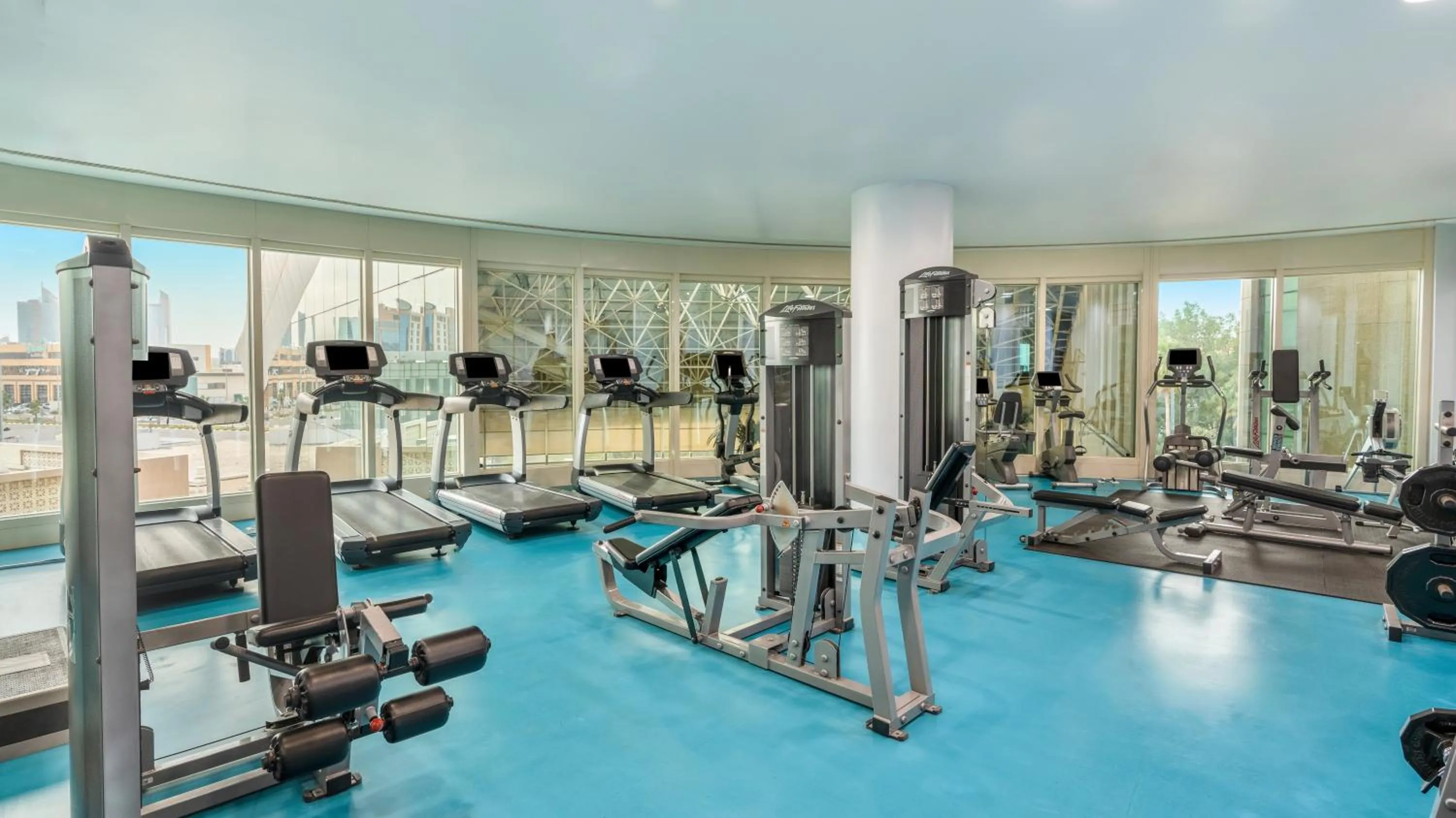 Fitness centre/facilities in Mövenpick Hotel Al Khobar