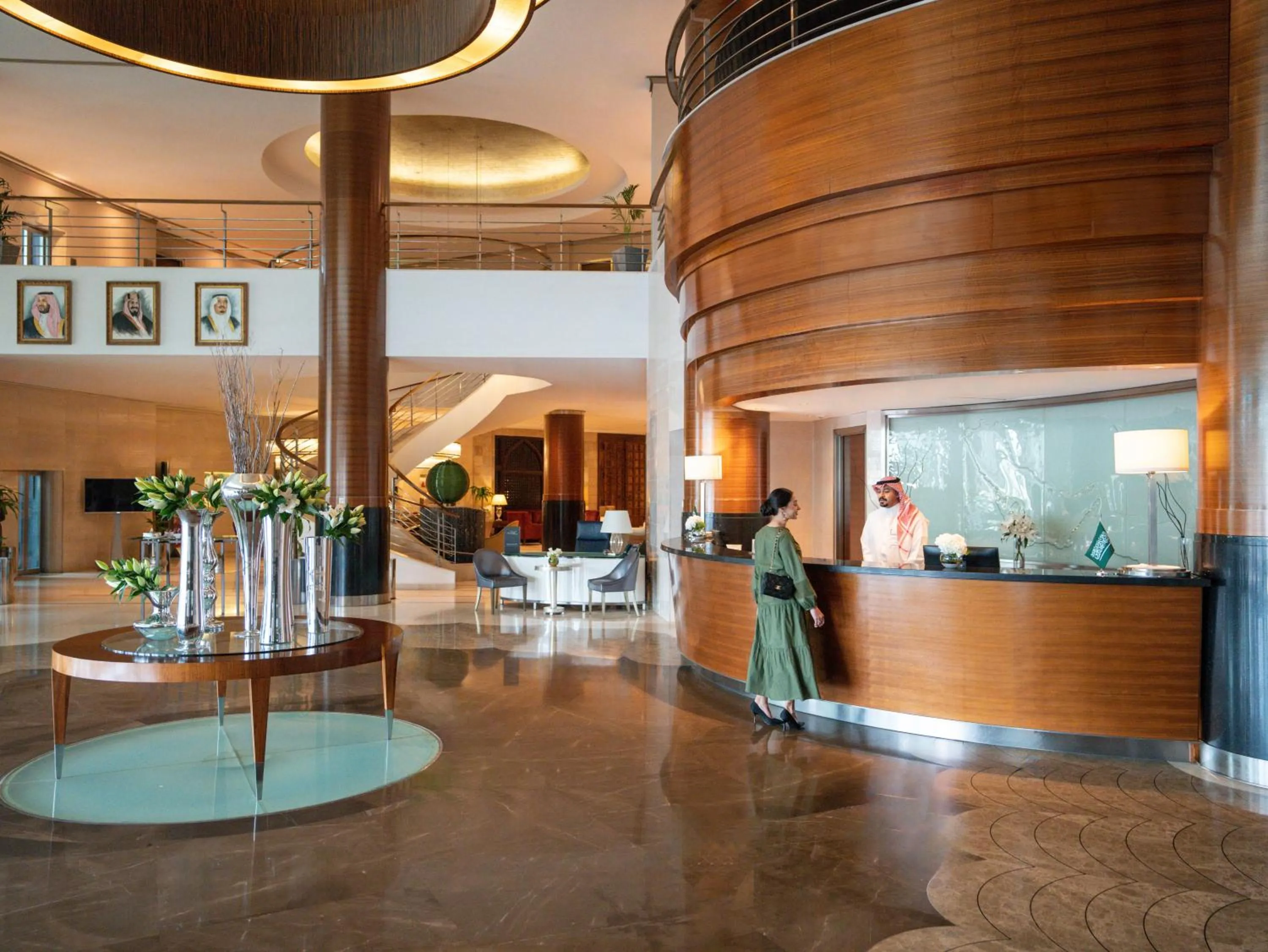 Lobby or reception in Mövenpick Hotel Al Khobar