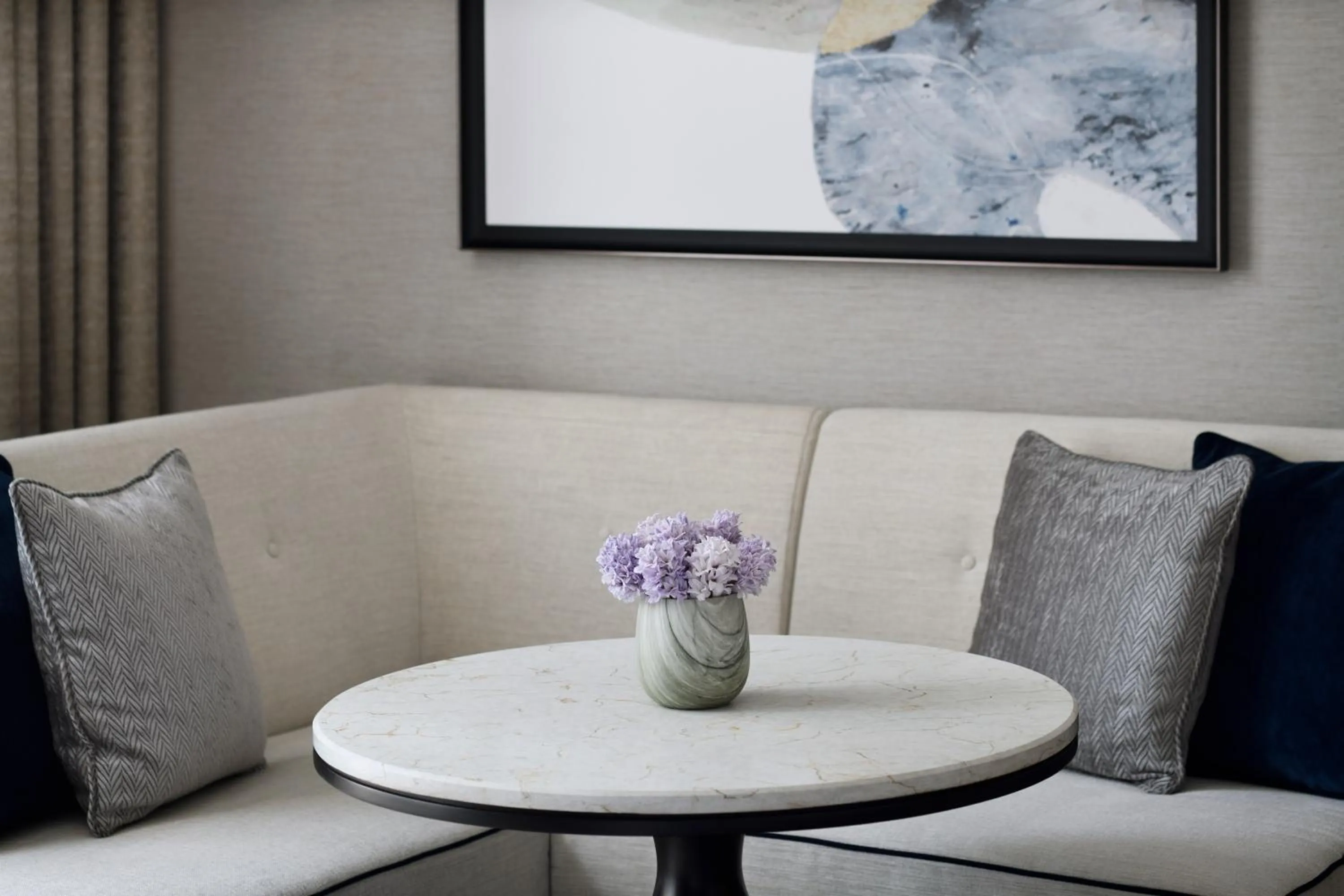 Seating area in Address Downtown