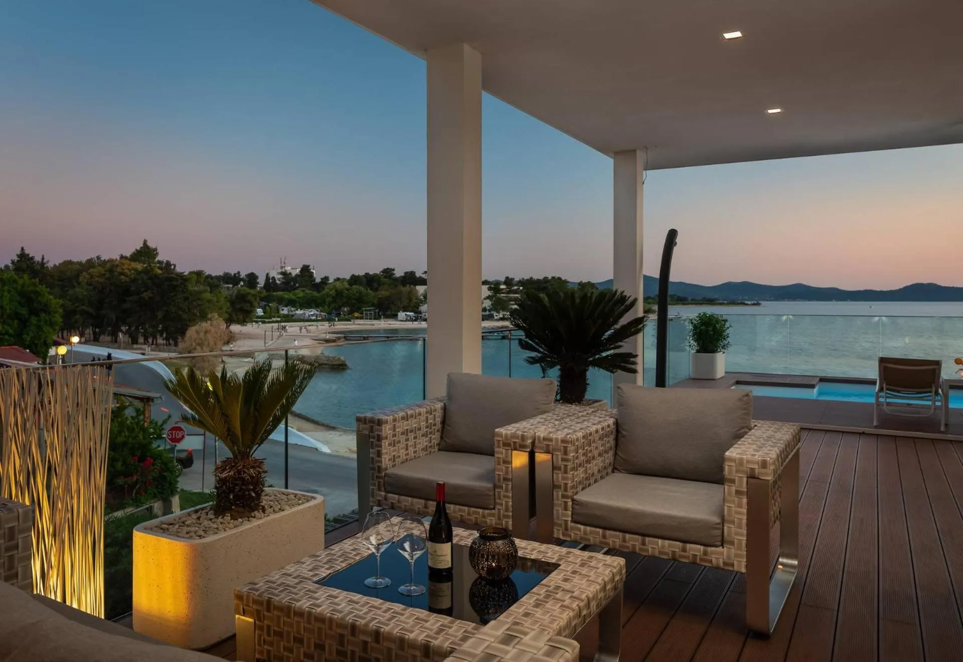 Pool view in Dedaj Resort - Villa Tina