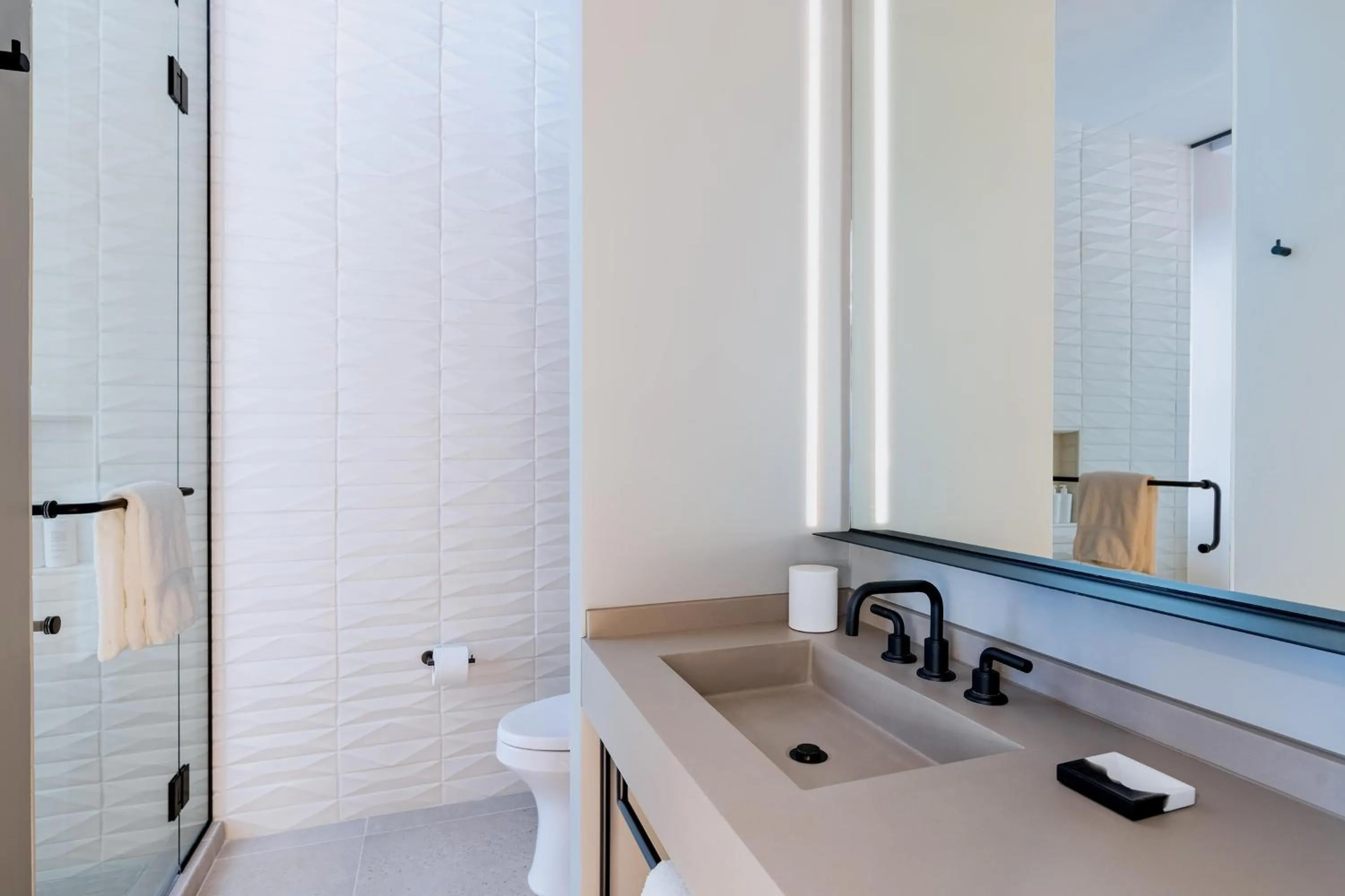 Bathroom in The Shay, a Destination by Hyatt