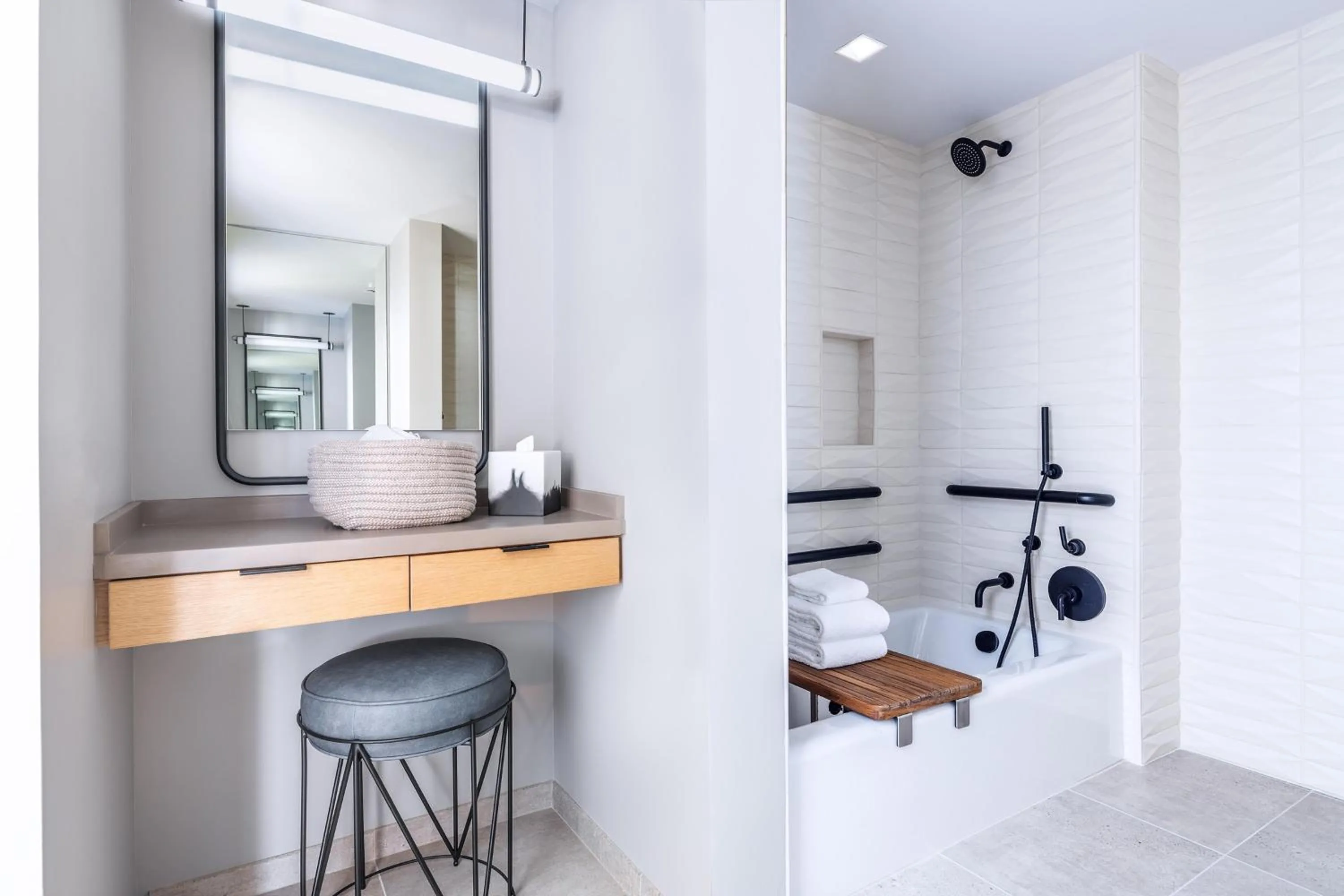 Bathroom in The Shay, a Destination by Hyatt