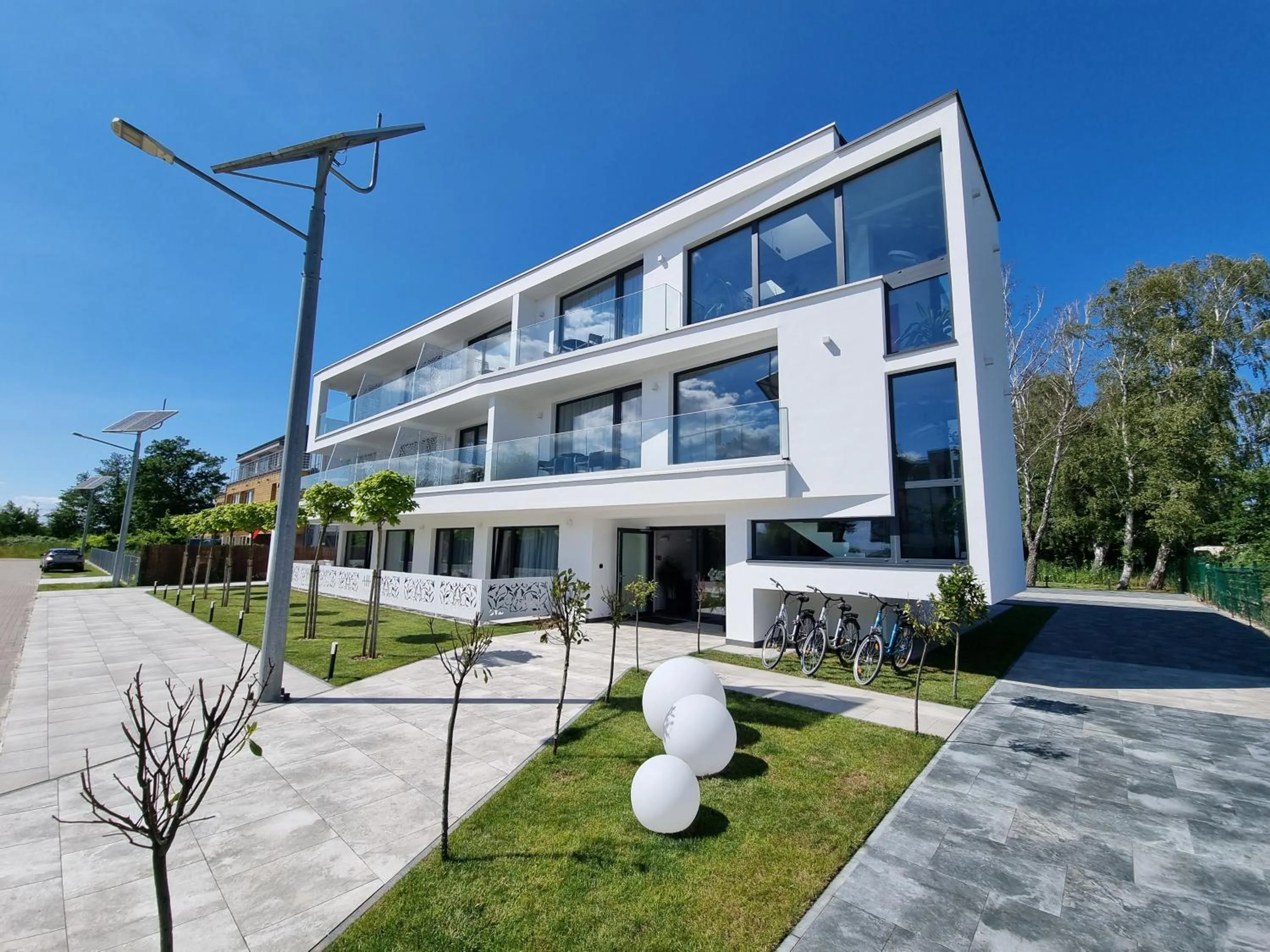 Property building in Aparthotel PARADISE Dziwnówek