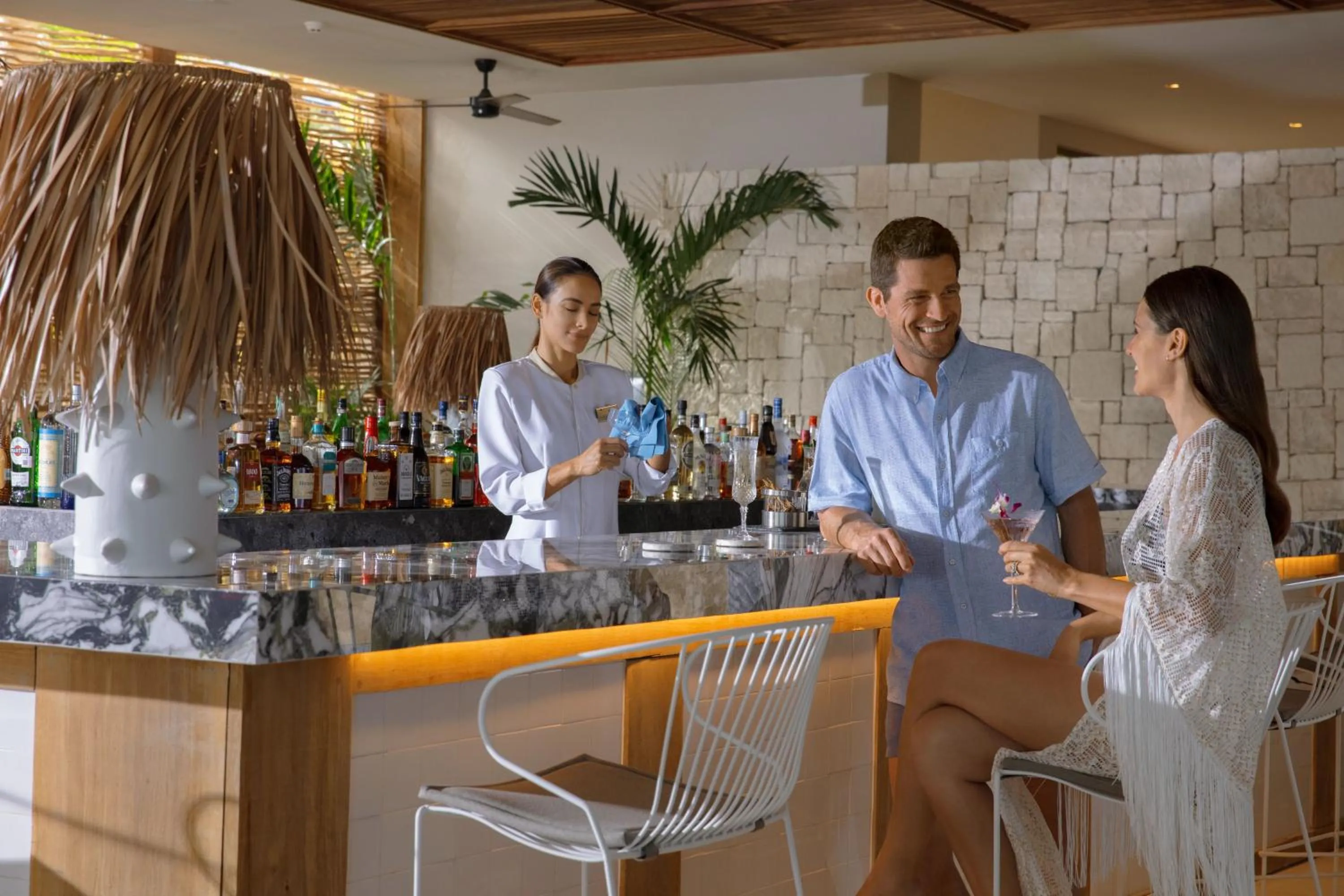 Lounge or bar in Impression Moxché by Secrets - Adults Only