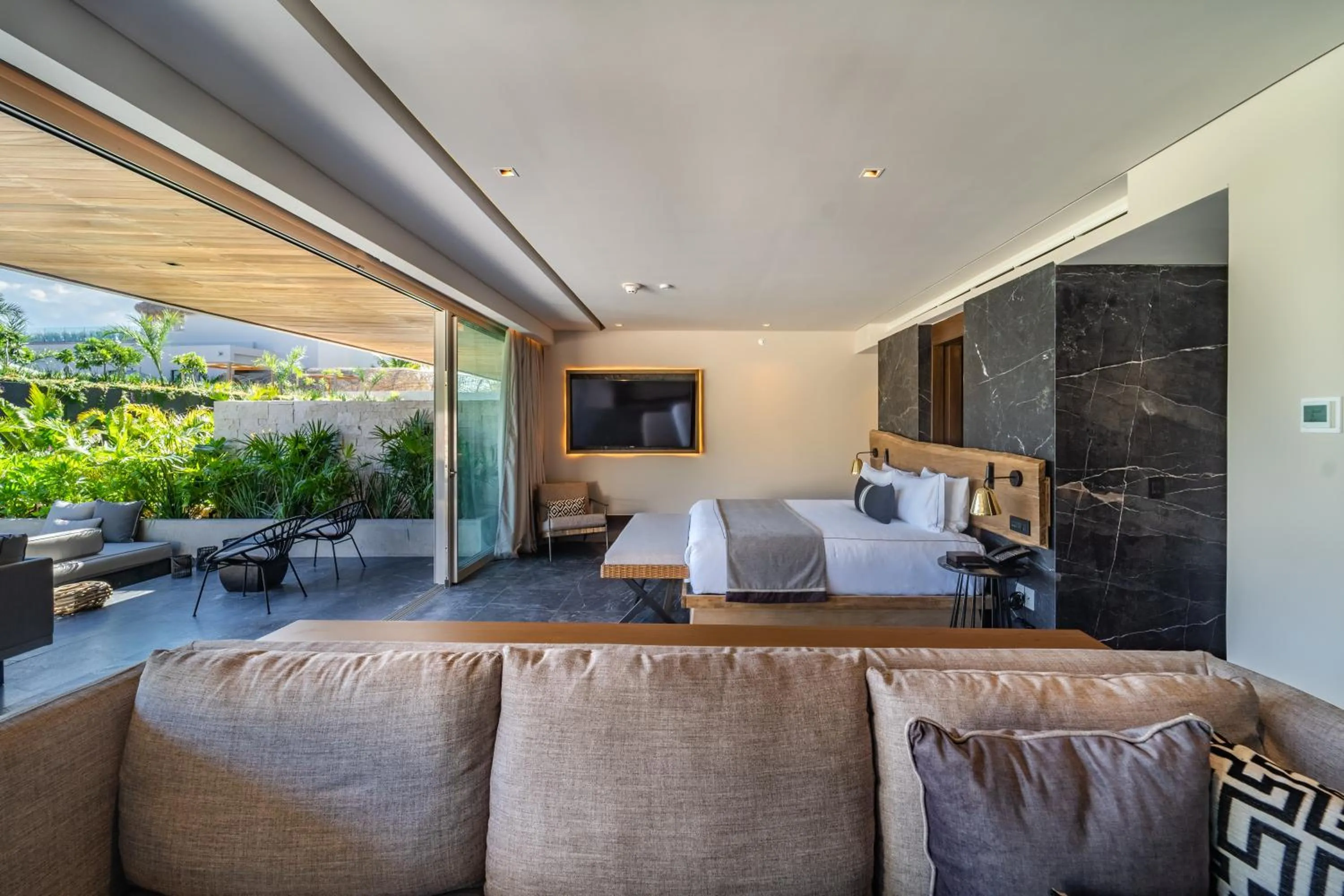 Bedroom, Bed in Impression Moxché by Secrets - Adults Only