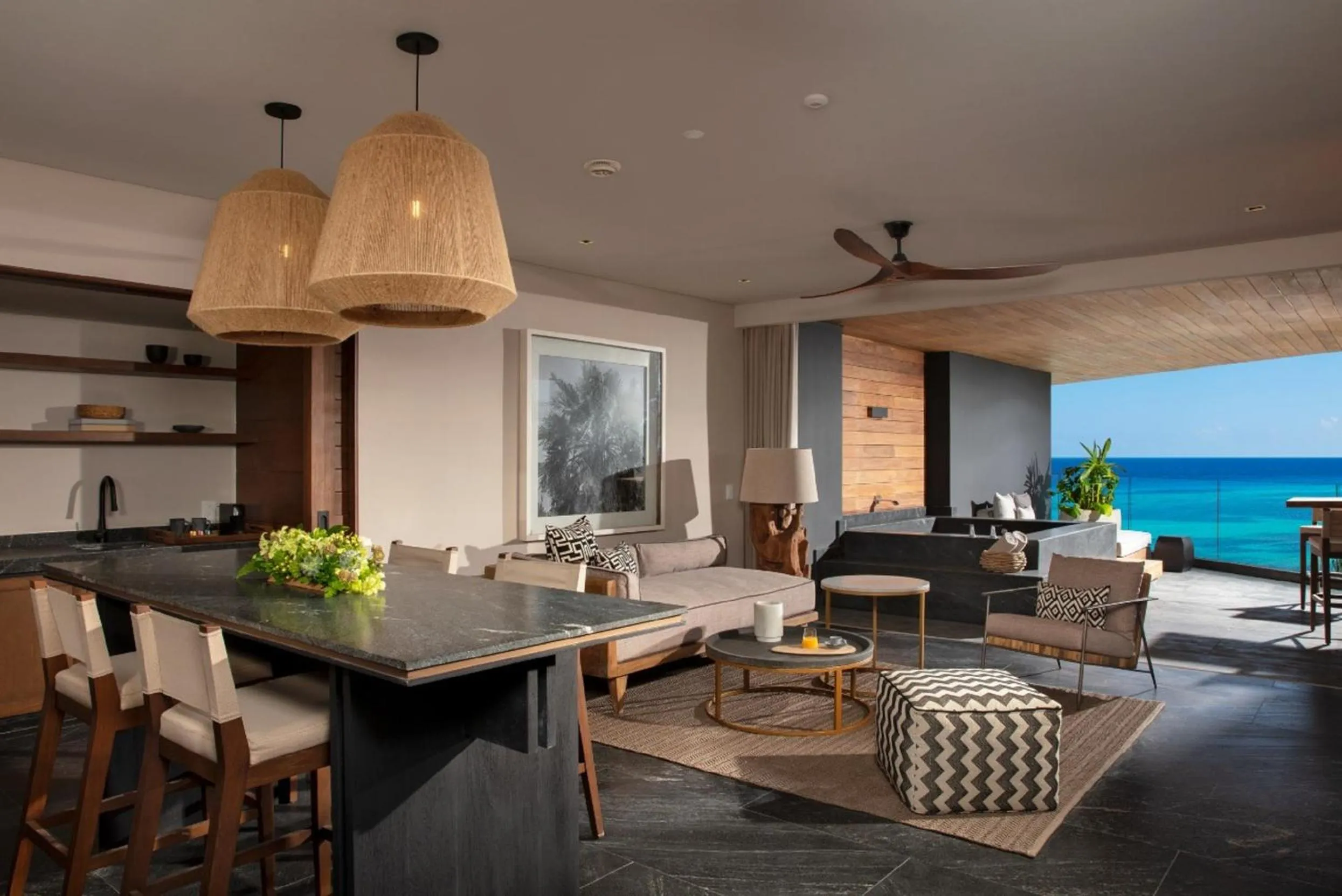 Living room in Impression Moxché by Secrets - Adults Only