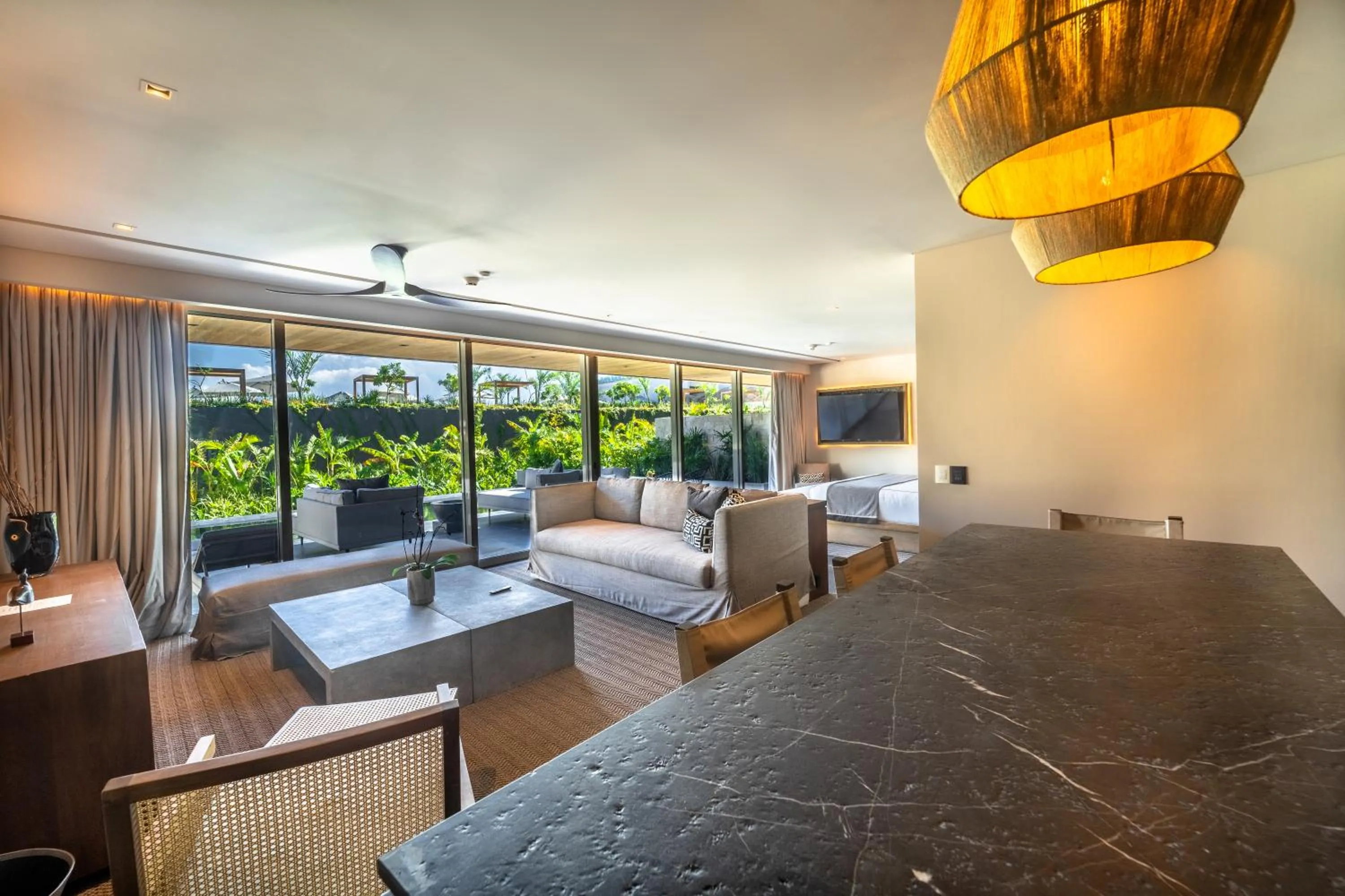 Living room, Bed in Impression Moxché by Secrets - Adults Only