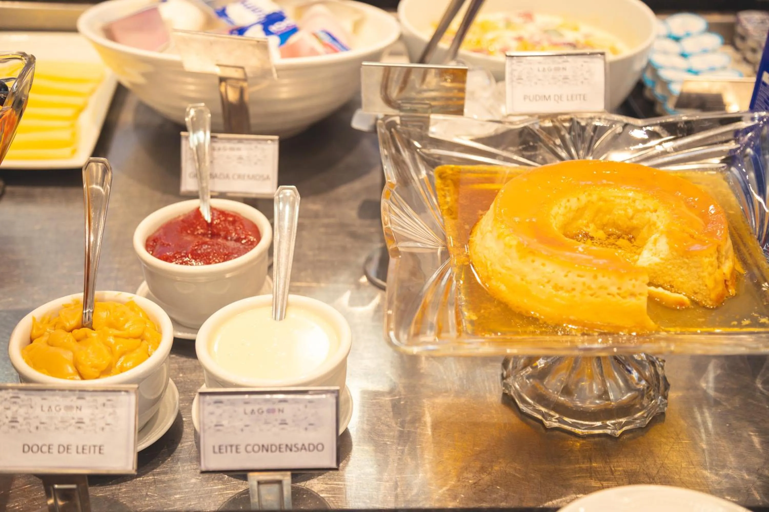 Buffet breakfast in Lagoon Prime Hotel