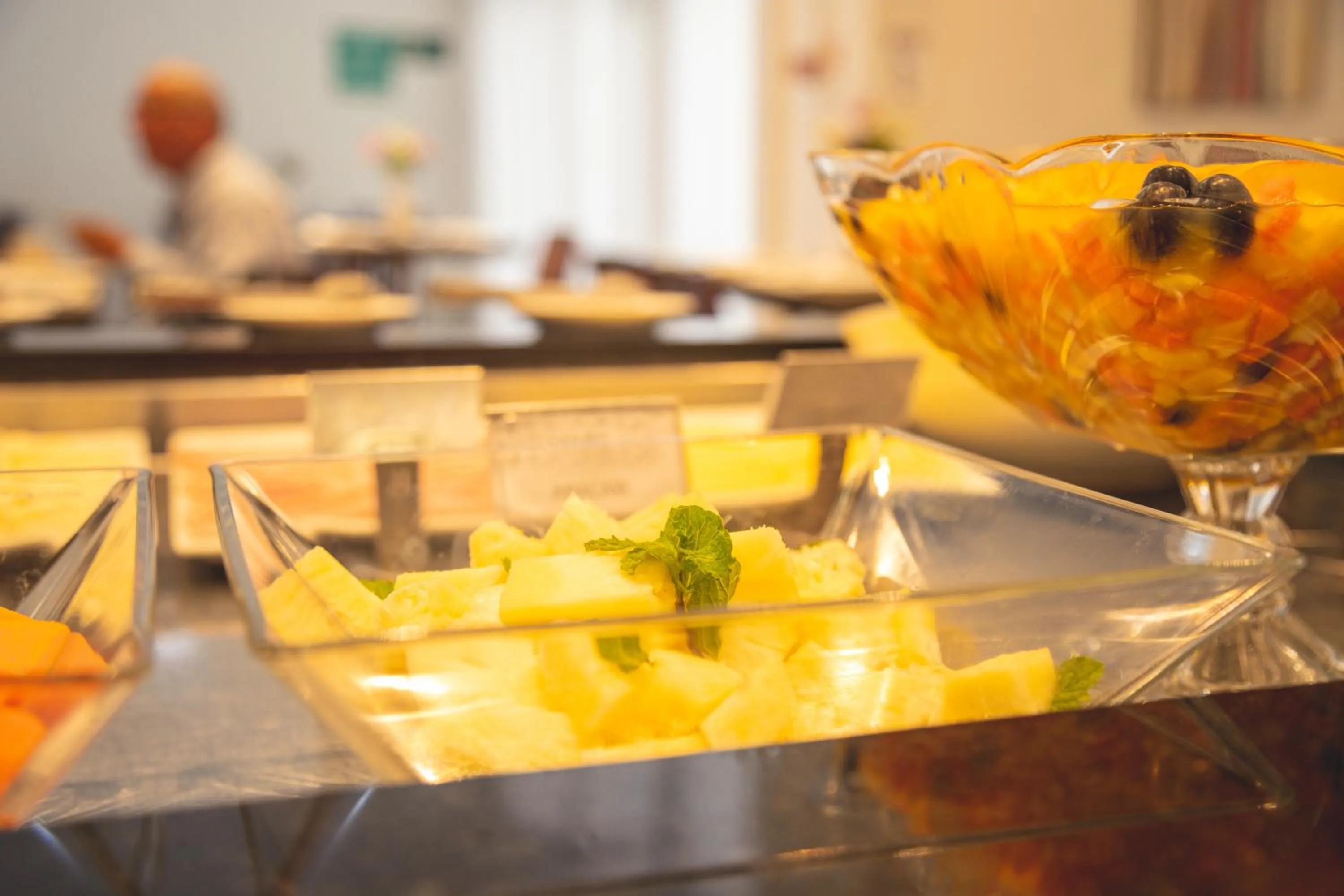 Buffet breakfast in Lagoon Prime Hotel