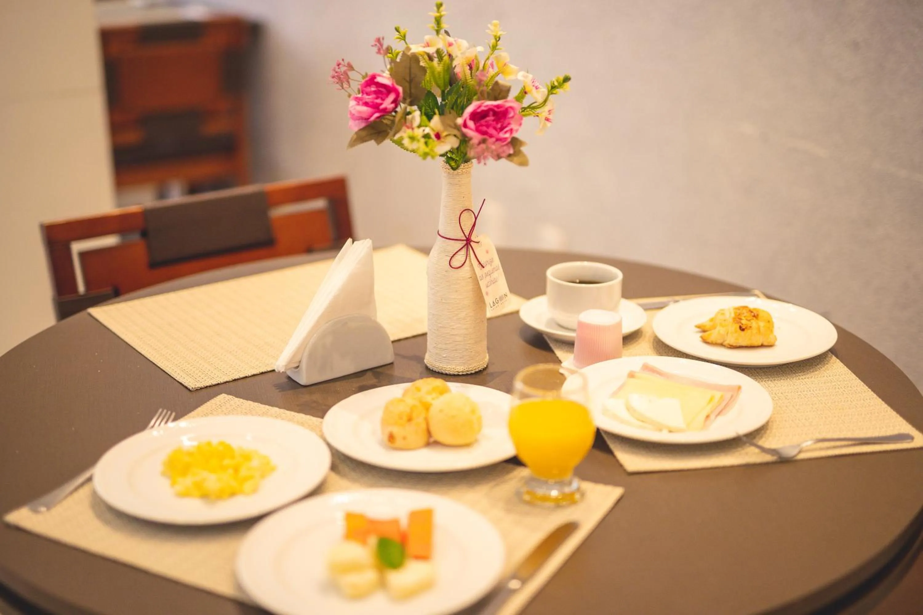 Breakfast in Lagoon Prime Hotel