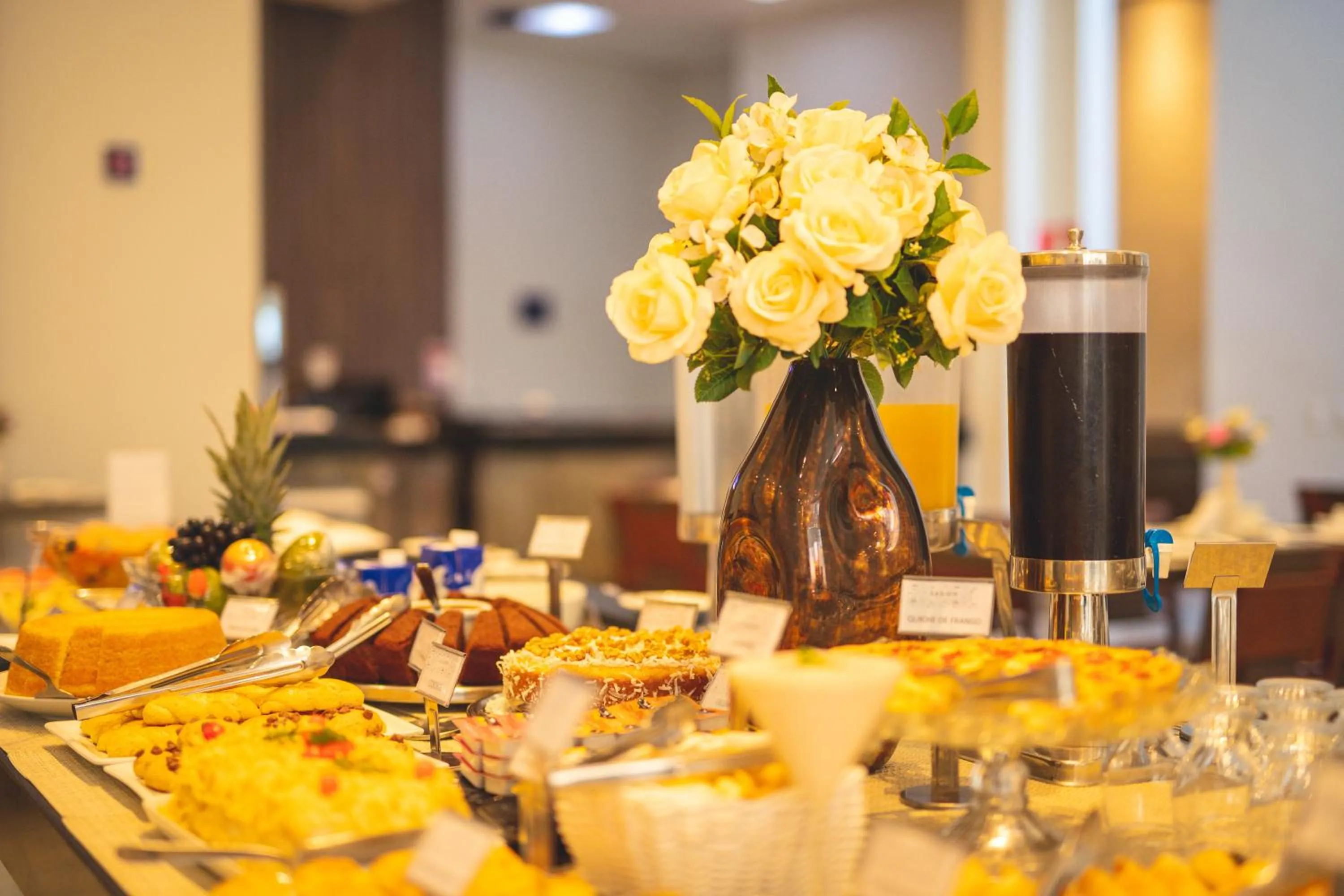 Buffet breakfast in Lagoon Prime Hotel