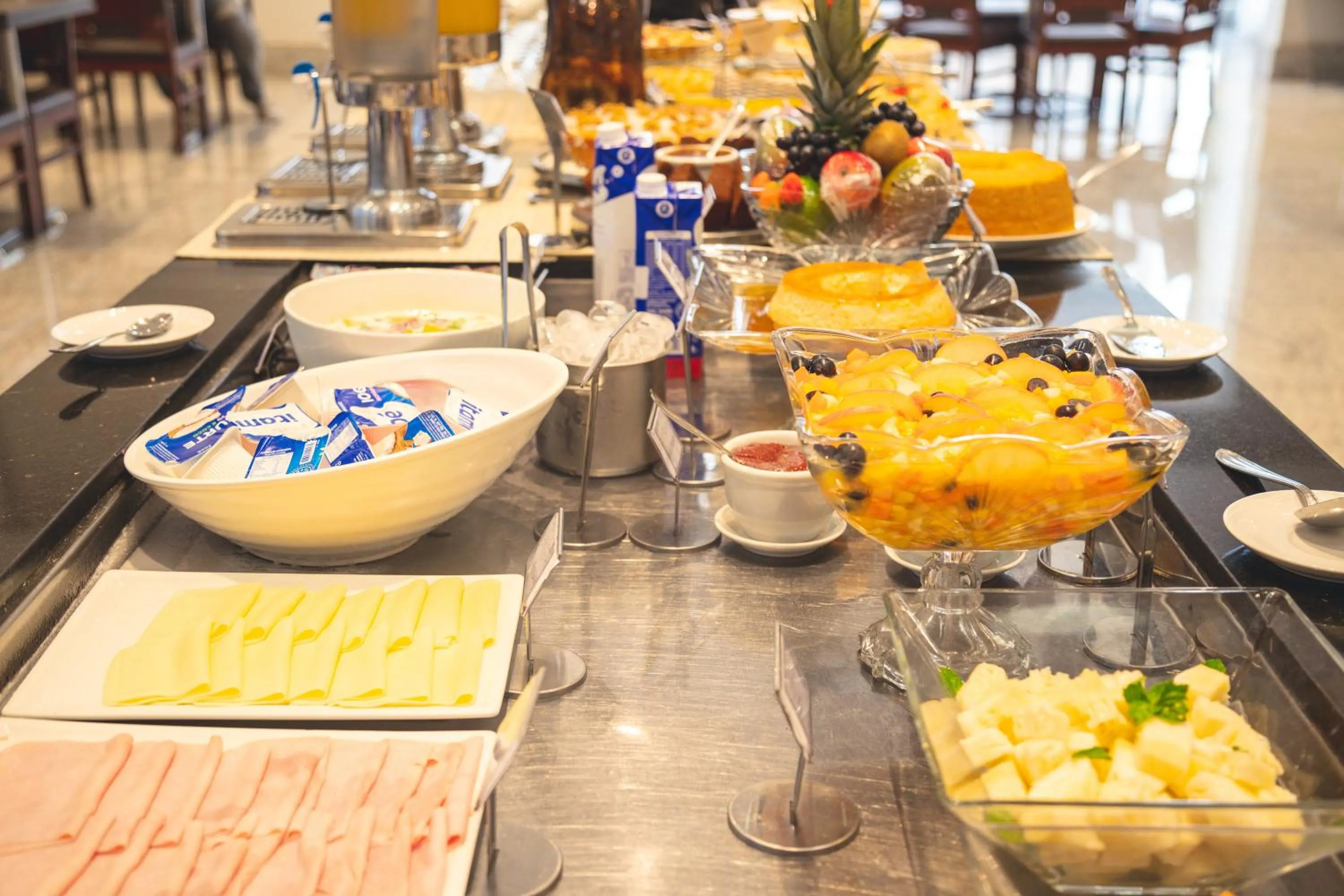 Buffet breakfast in Lagoon Prime Hotel