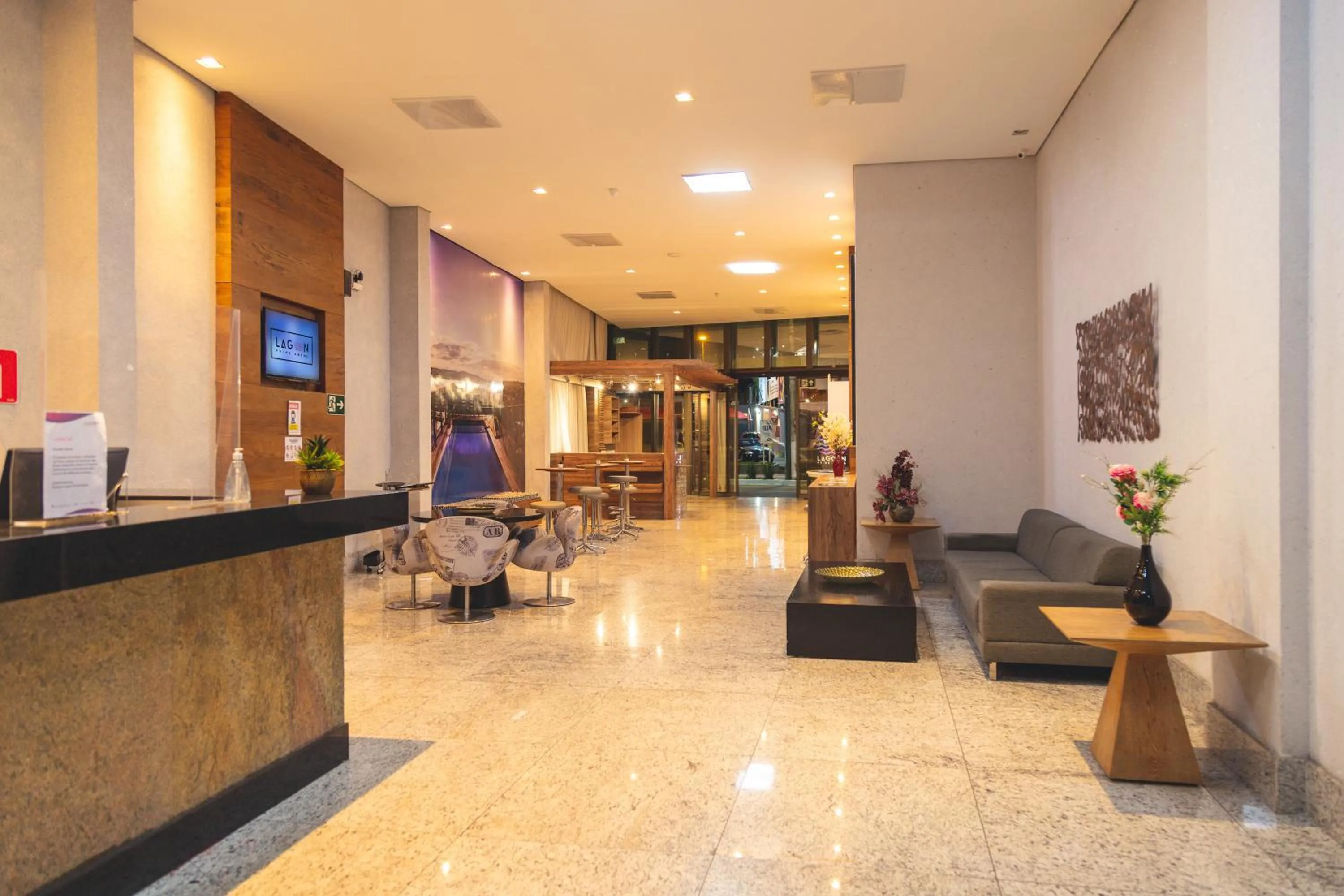 Lobby or reception in Lagoon Prime Hotel
