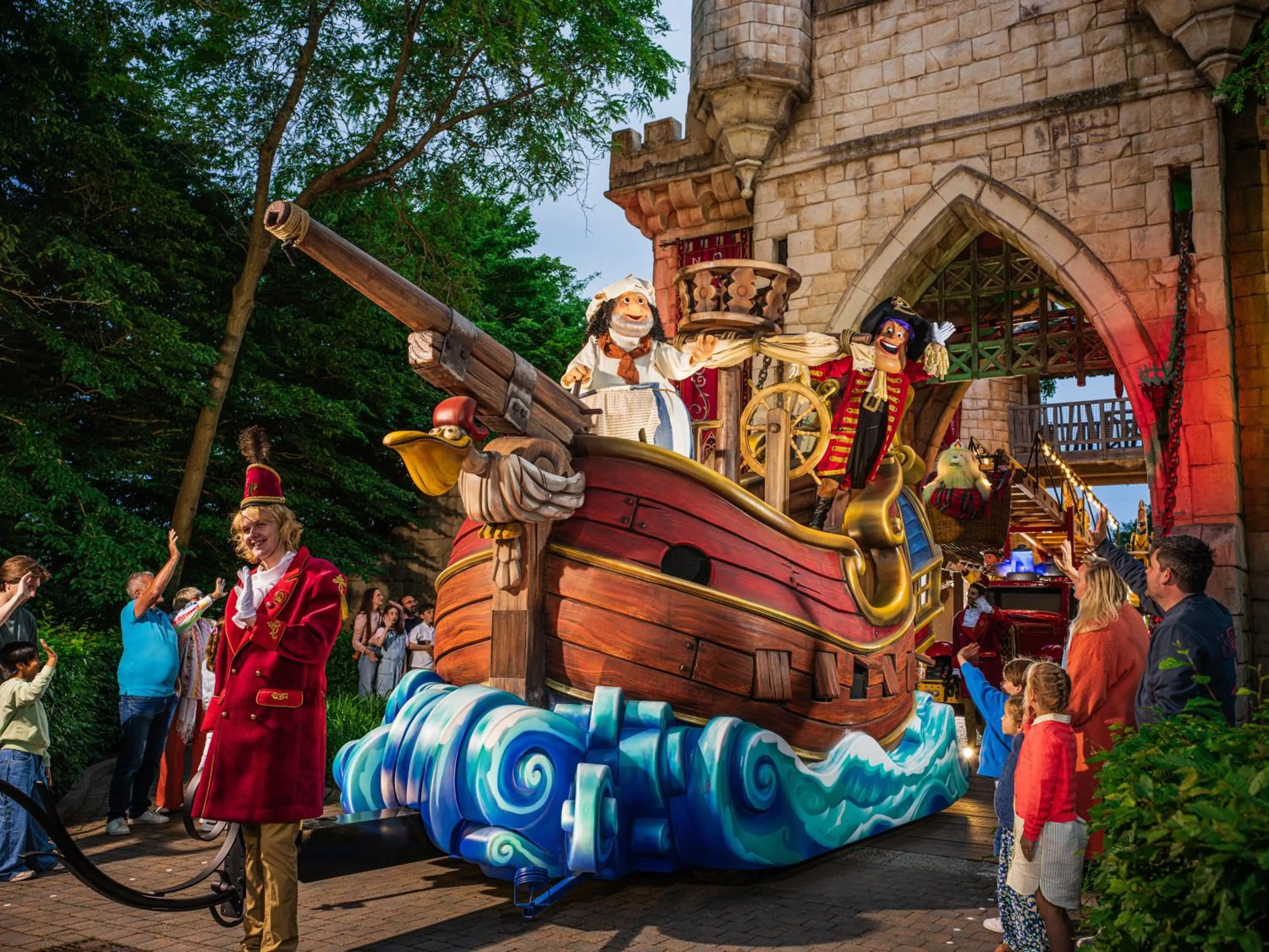 People in Plopsaland Theater Hotel