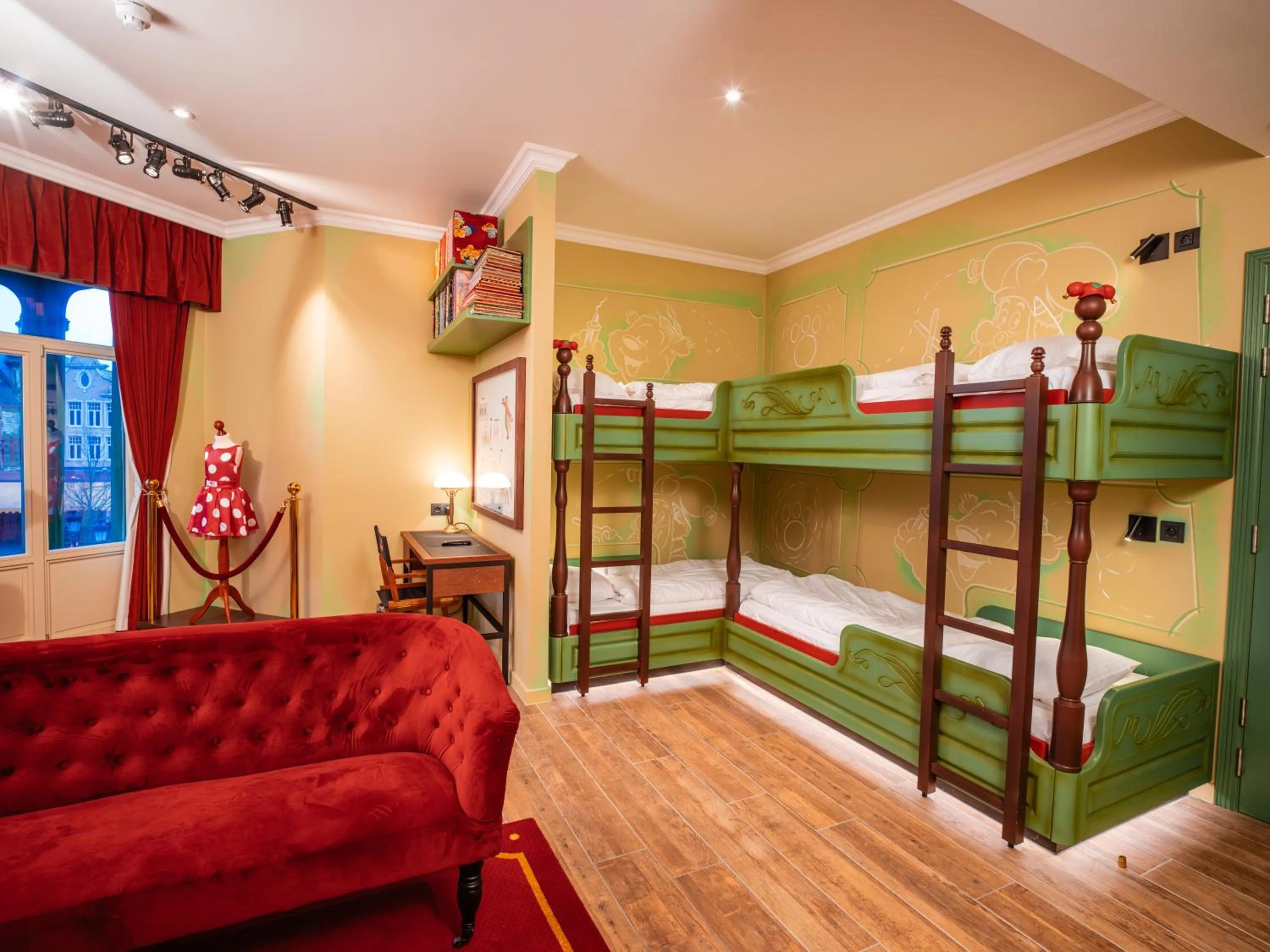 Bed in Theater Hotel