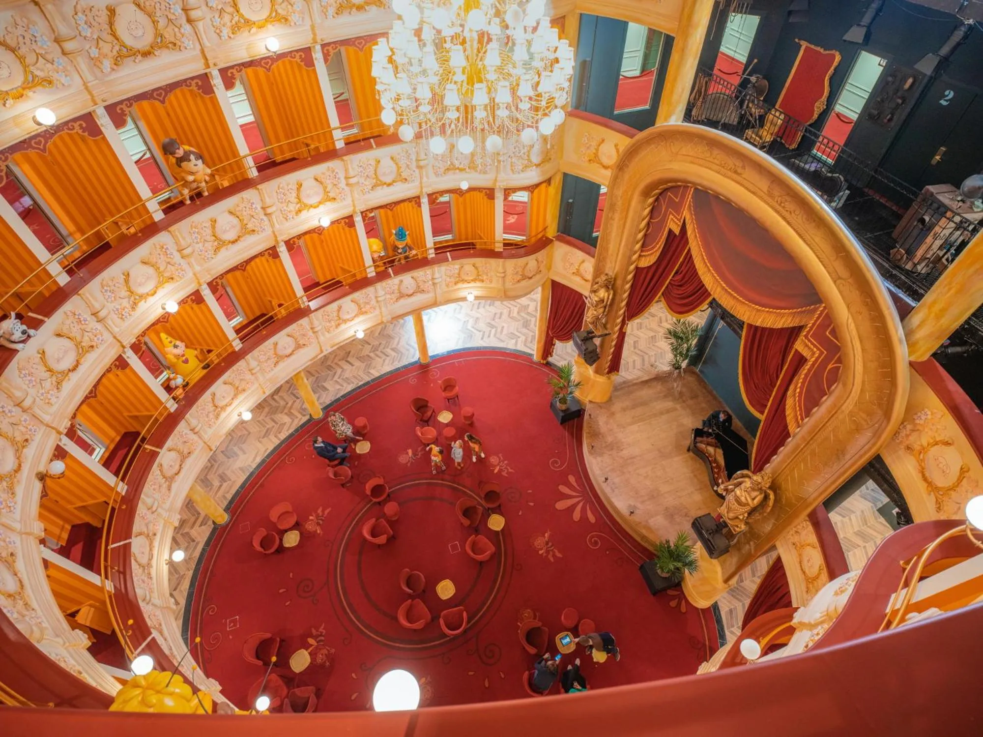 Lobby or reception in Theater Hotel