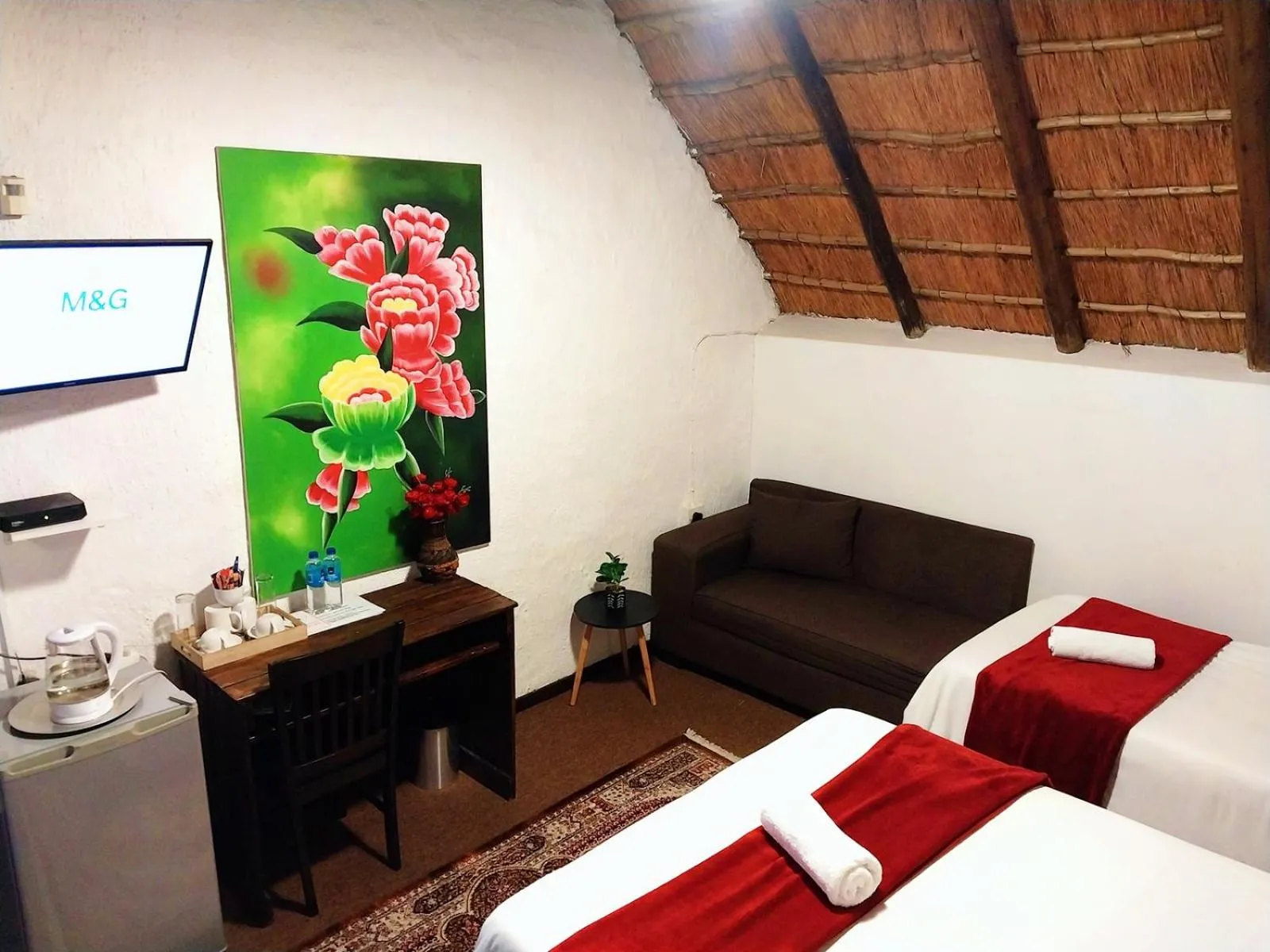 Photo of the whole room, Bed in Libra Lodge & Spa - Randburg, Johannesburg