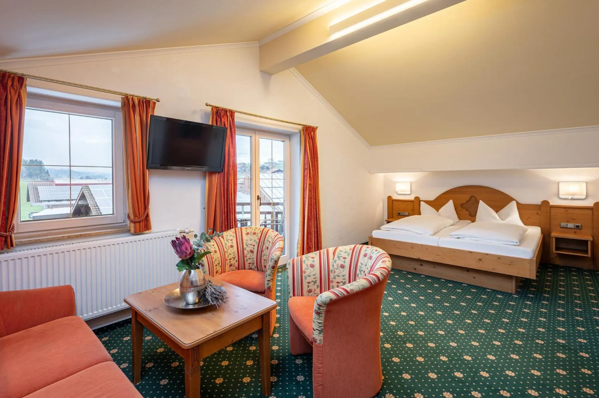 Photo of the whole room, Bed in Wohlfühlhotel Berwanger Hof