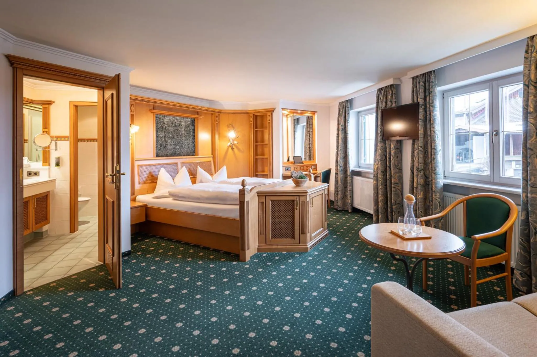 Photo of the whole room, Bed in Wohlfühlhotel Berwanger Hof