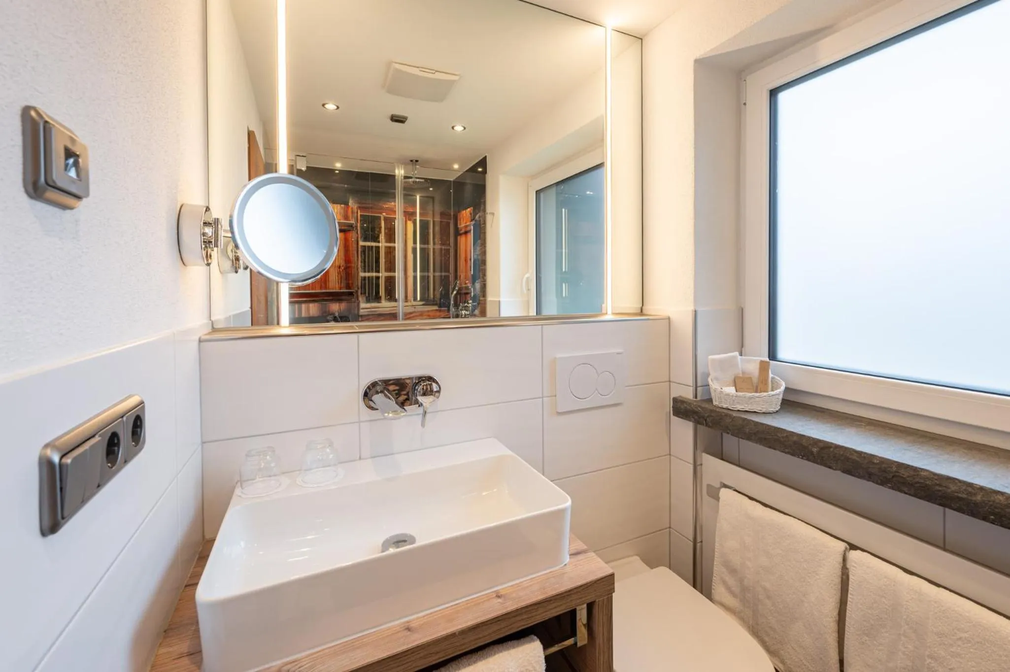 Bathroom in Wohlfühlhotel Berwanger Hof