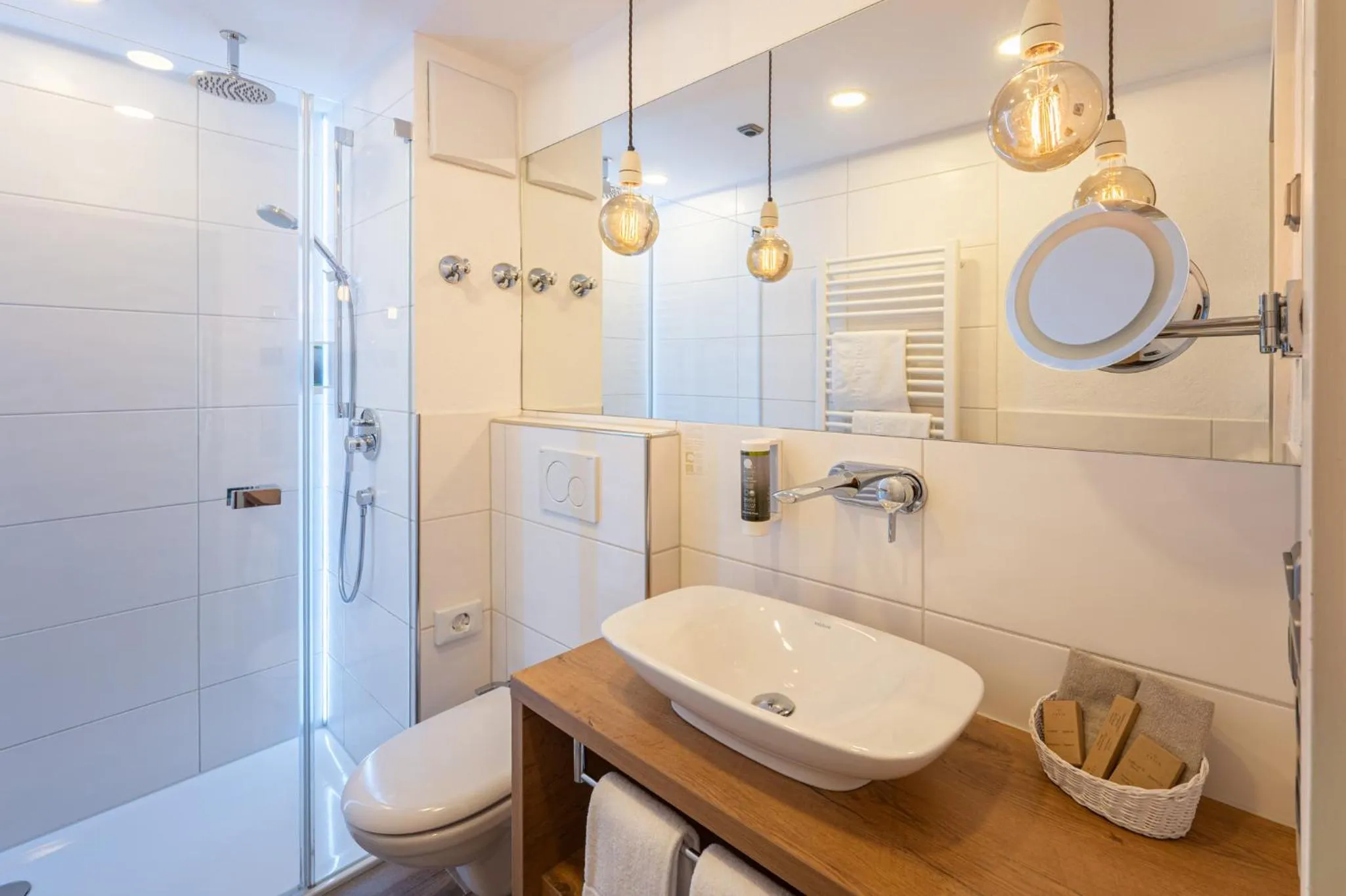 Bathroom in Wohlfühlhotel Berwanger Hof