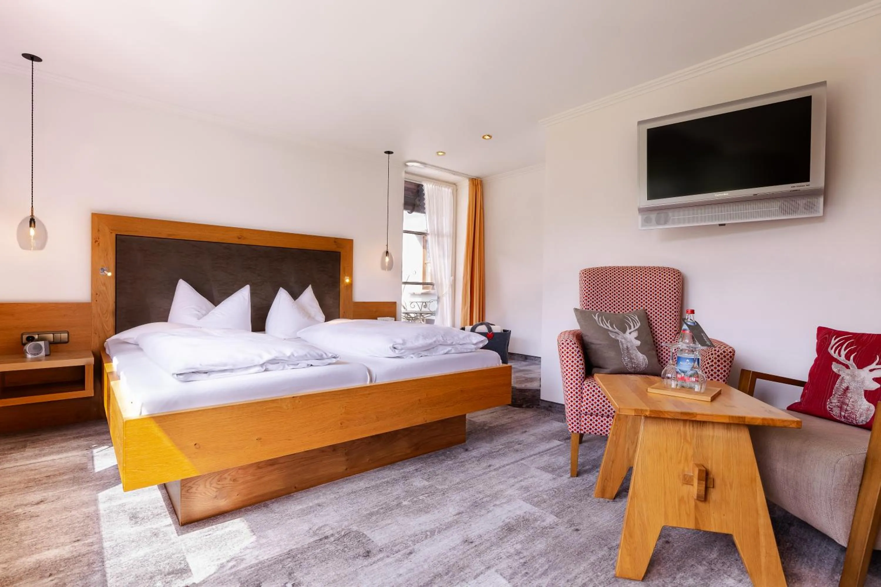 Photo of the whole room, Bed in Wohlfühlhotel Berwanger Hof