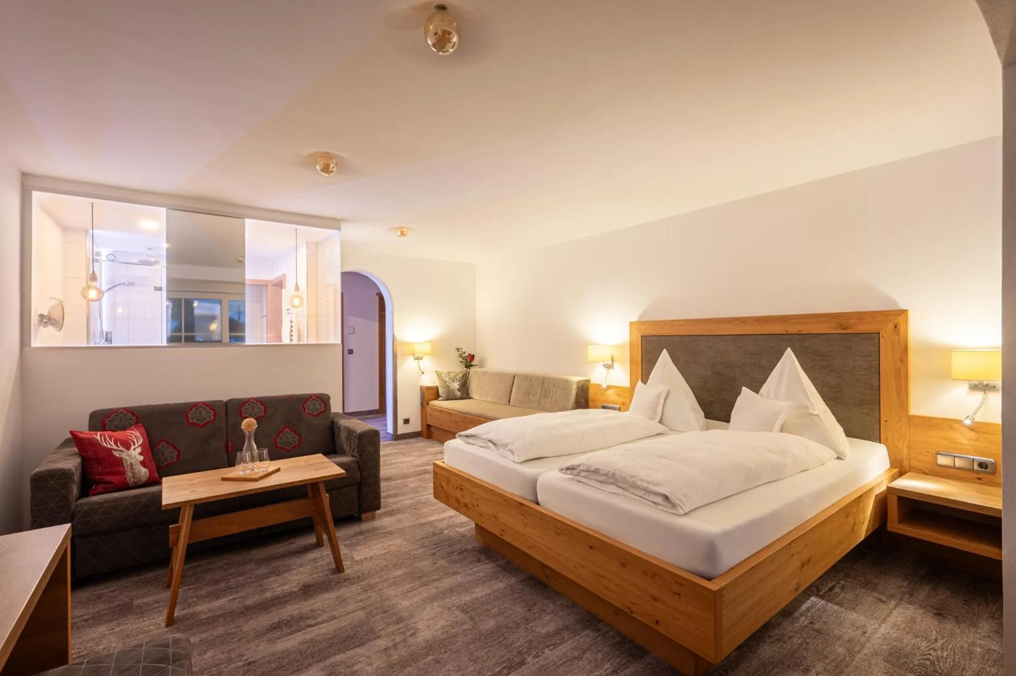 Photo of the whole room, Bed in Wohlfühlhotel Berwanger Hof