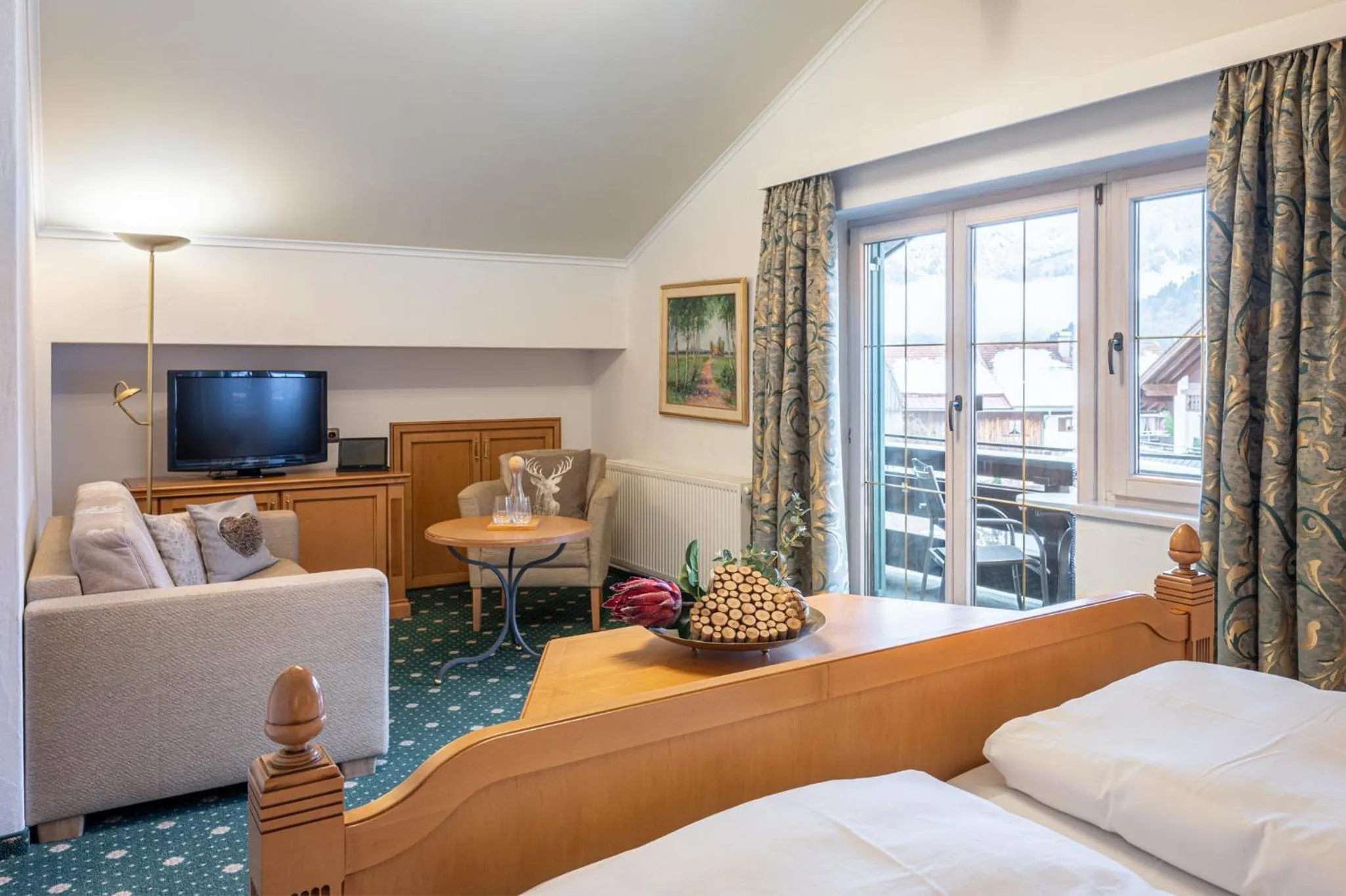 Photo of the whole room, Bed in Wohlfühlhotel Berwanger Hof