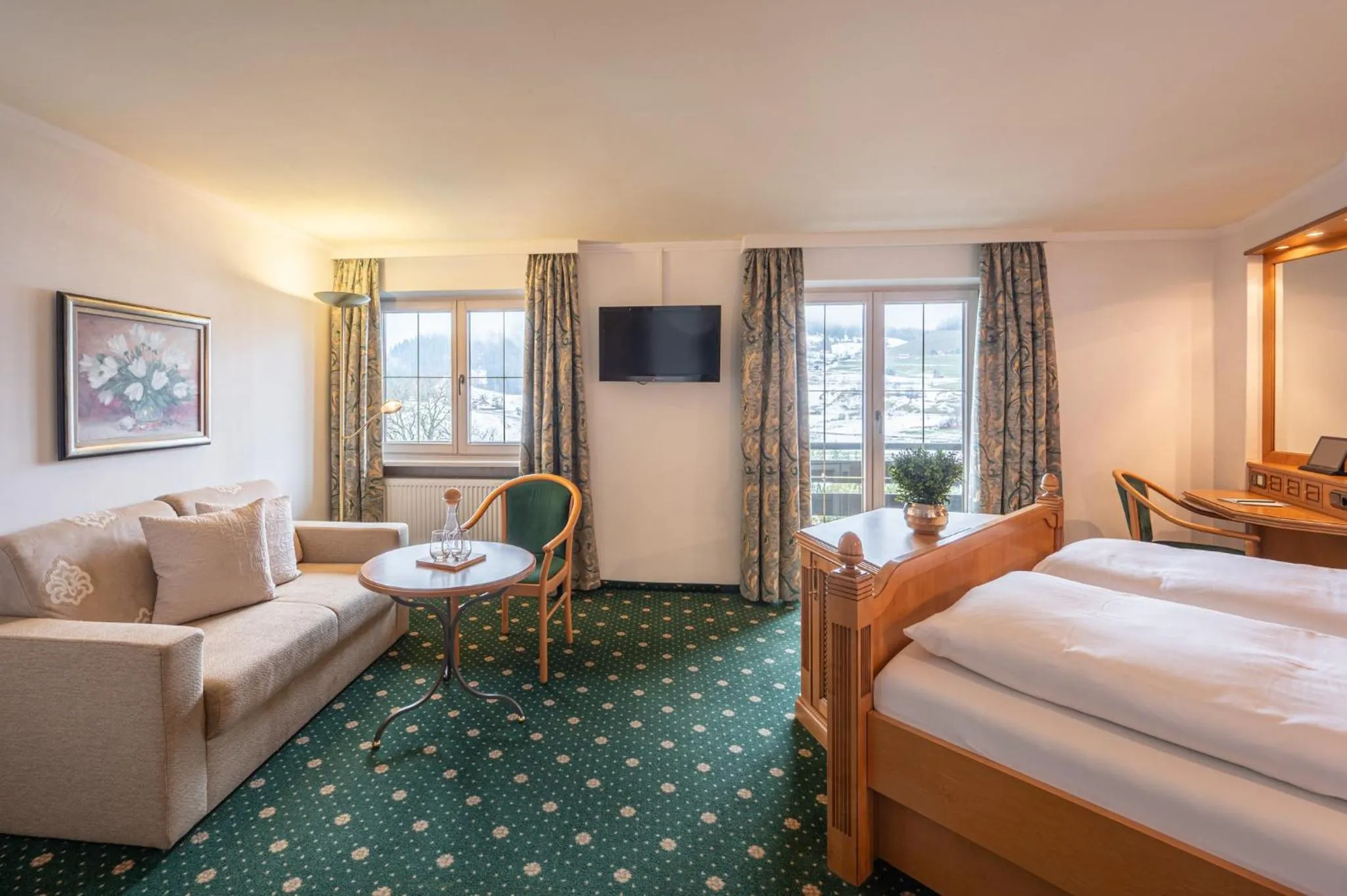 Photo of the whole room, Bed in Wohlfühlhotel Berwanger Hof