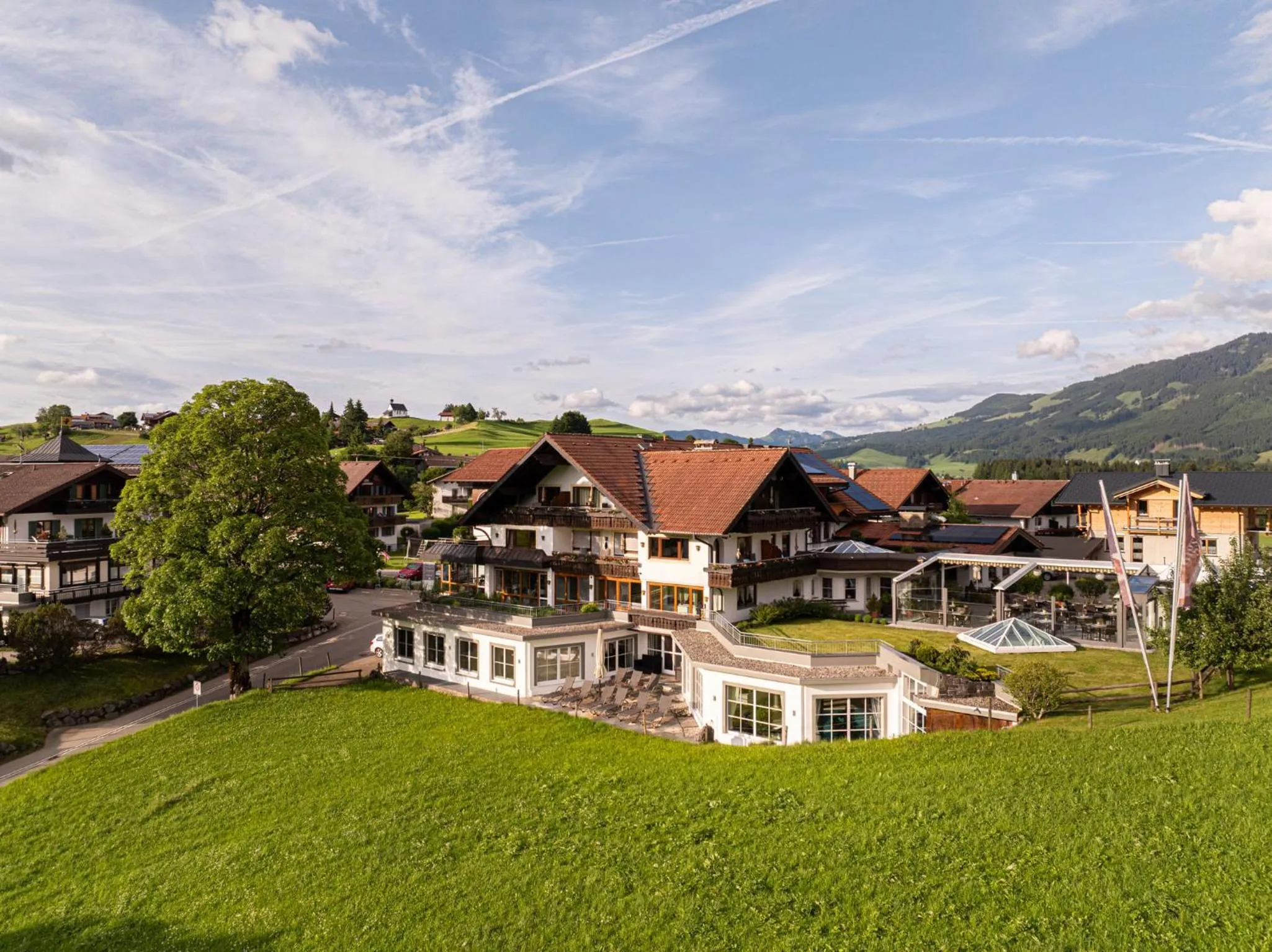 Property building in Wohlfühlhotel Berwanger Hof